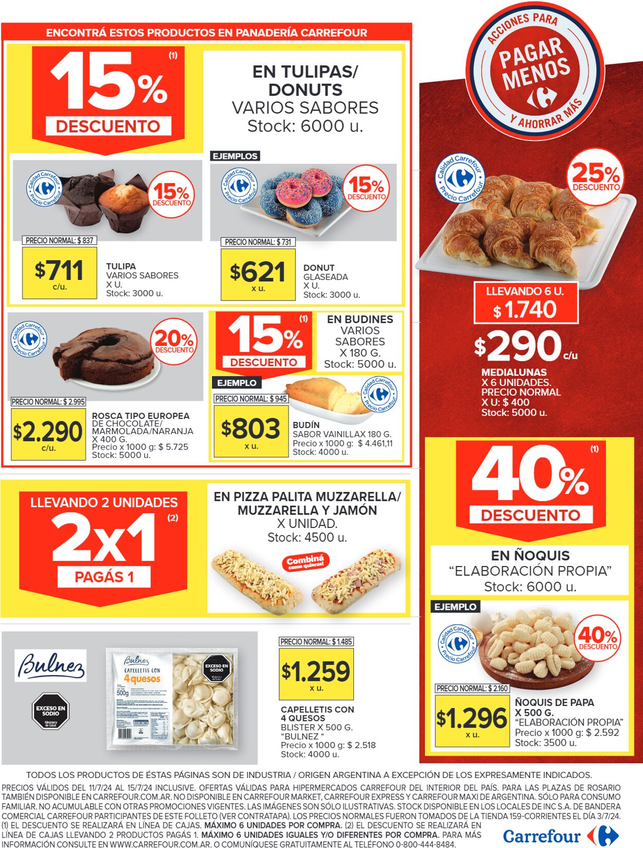 Folleto Carrefour 11.07.2024 - 15.07.2024