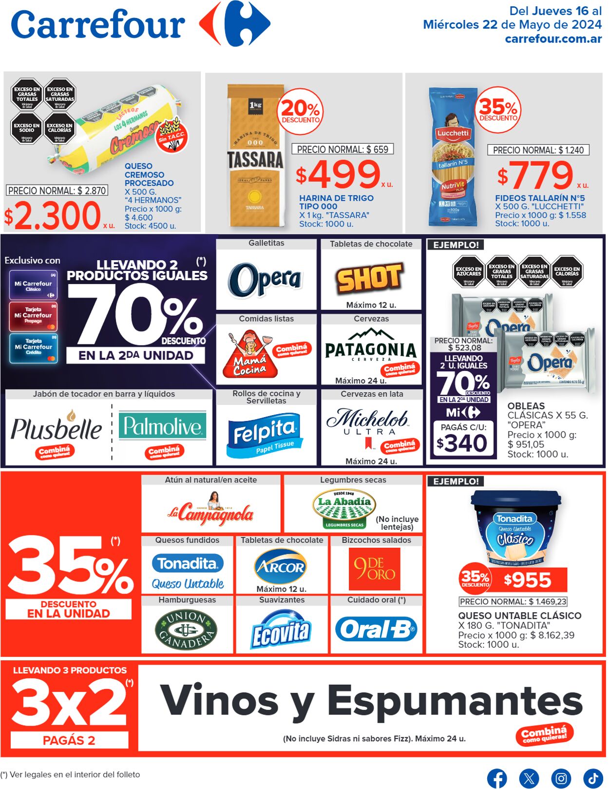 Folleto Carrefour 16.05.2024 - 22.05.2024