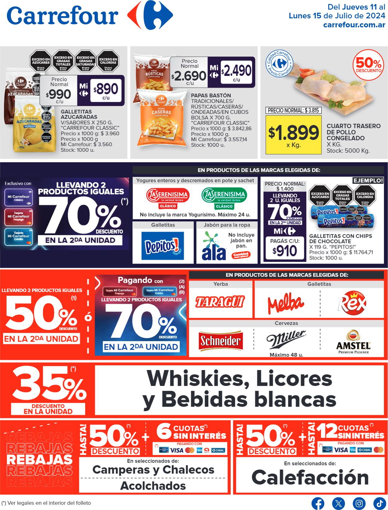 Folleto Carrefour 11.07.2024 - 15.07.2024