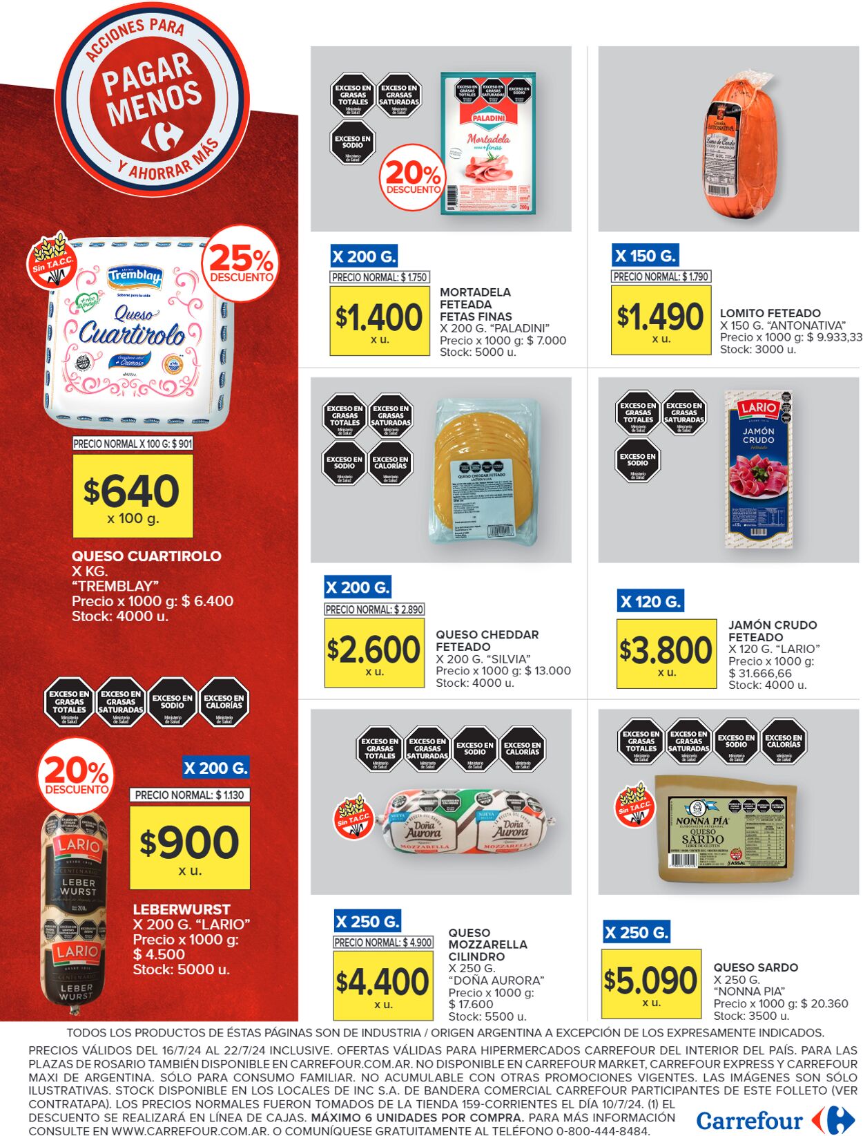 Folleto Carrefour 16.07.2024 - 22.07.2024