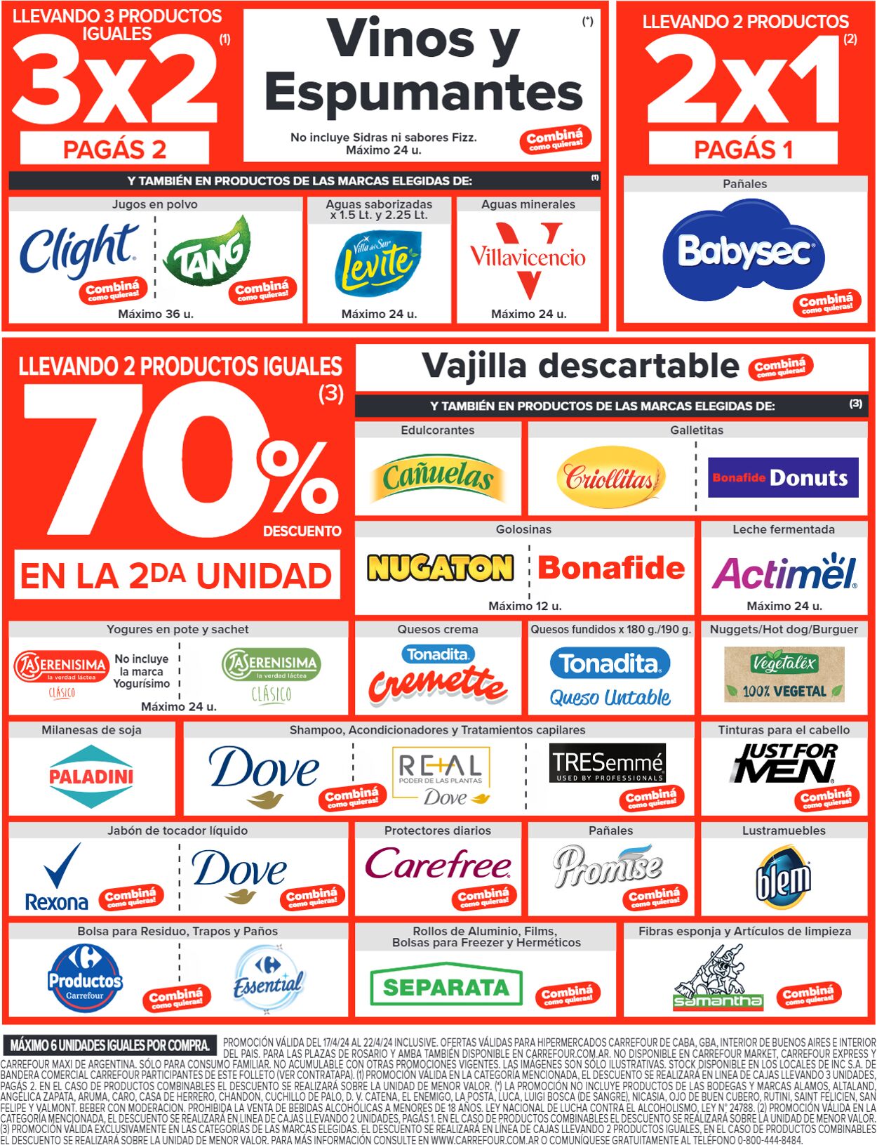 Folleto Carrefour 17.04.2024 - 22.04.2024