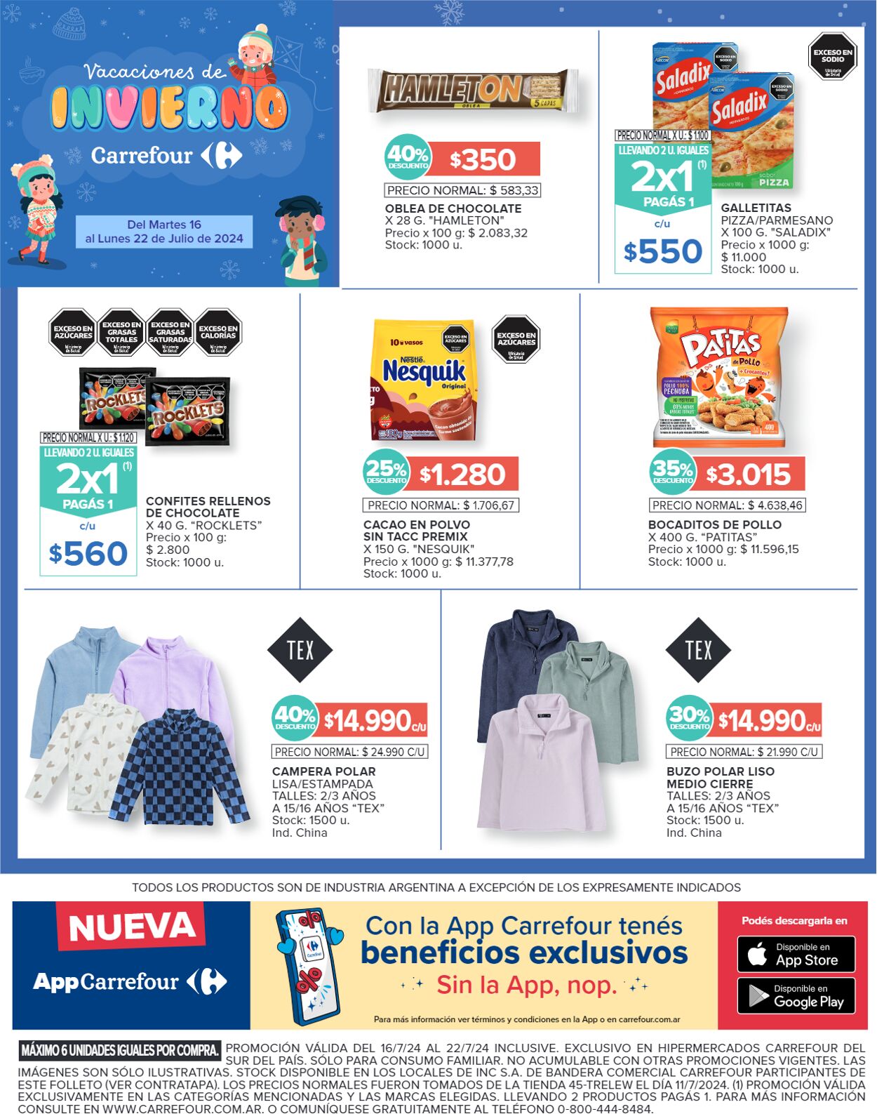 Folleto Carrefour 16.07.2024 - 22.07.2024