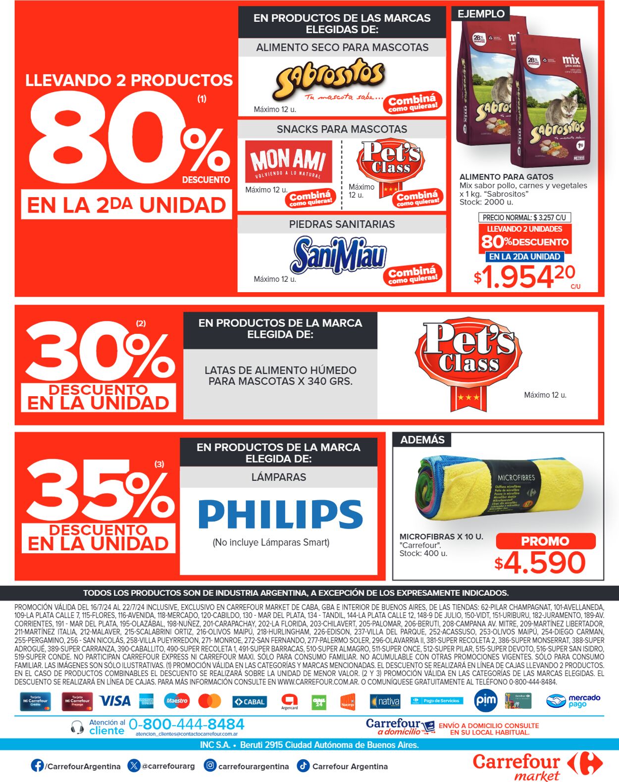 Folleto Carrefour 16.07.2024 - 22.07.2024