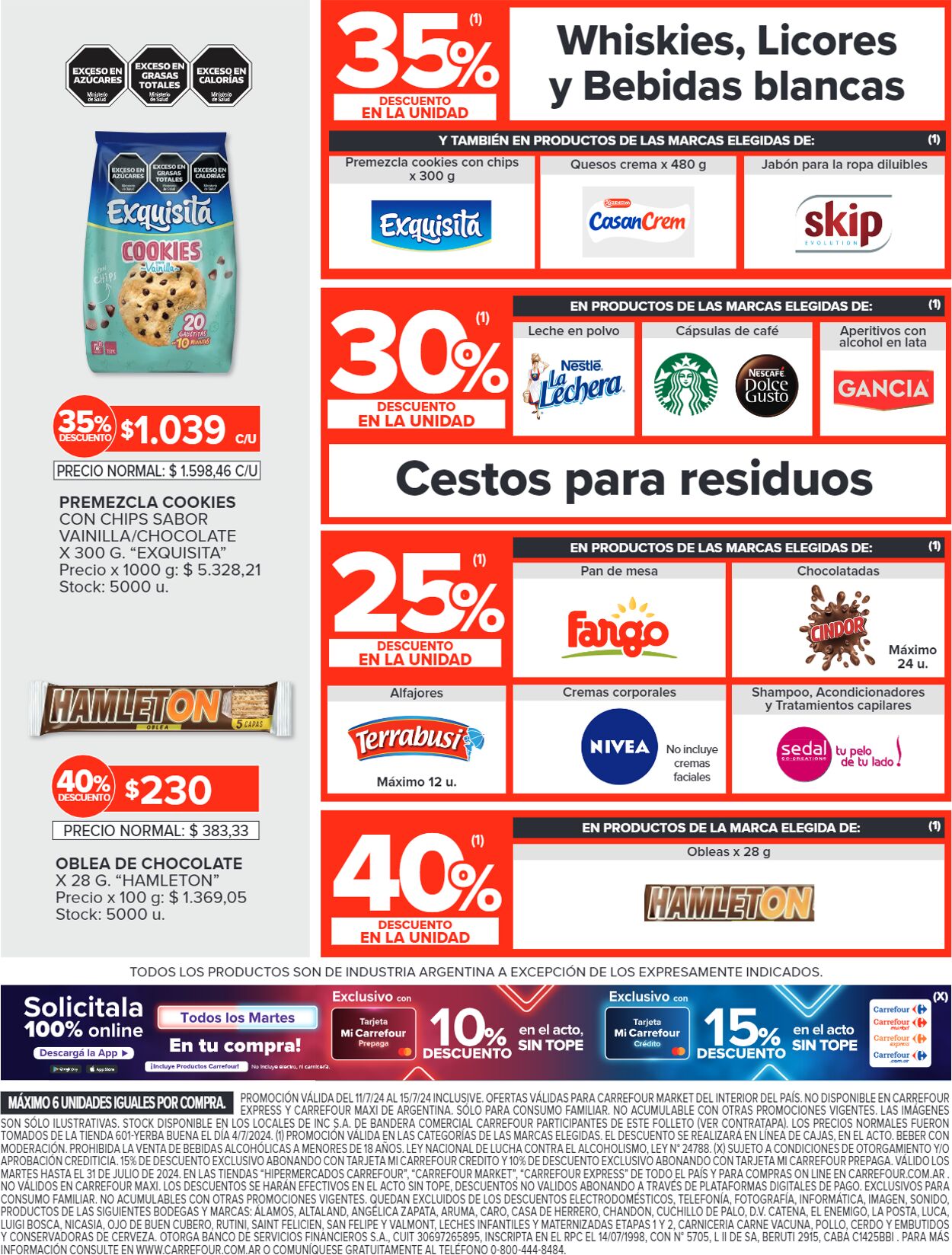 Folleto Carrefour 11.07.2024 - 15.07.2024