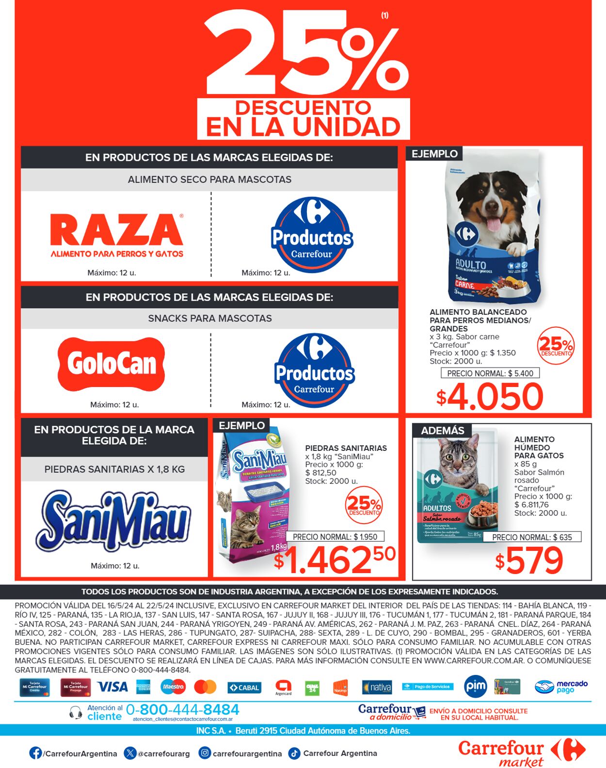 Folleto Carrefour 16.05.2024 - 22.05.2024