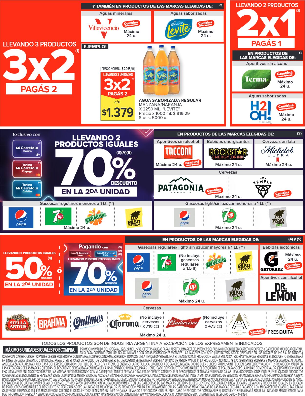 Folleto Carrefour 16.05.2024 - 22.05.2024