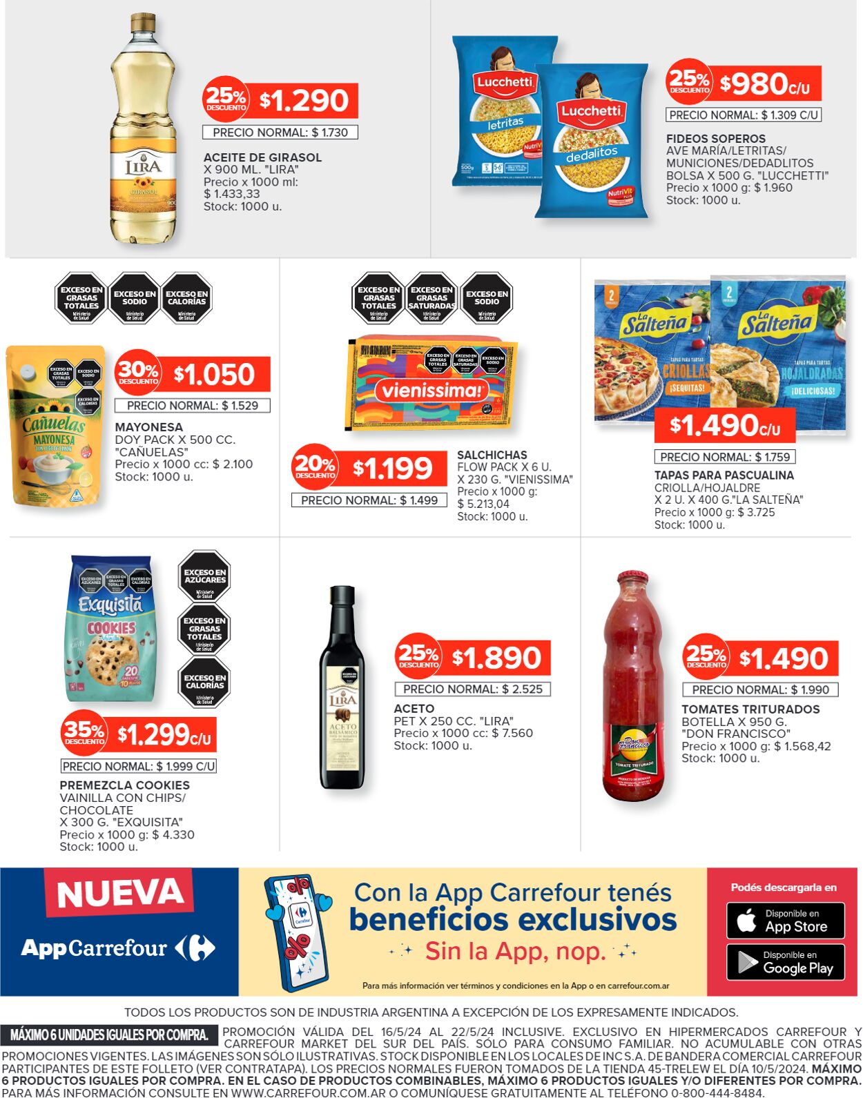 Folleto Carrefour 16.05.2024 - 22.05.2024