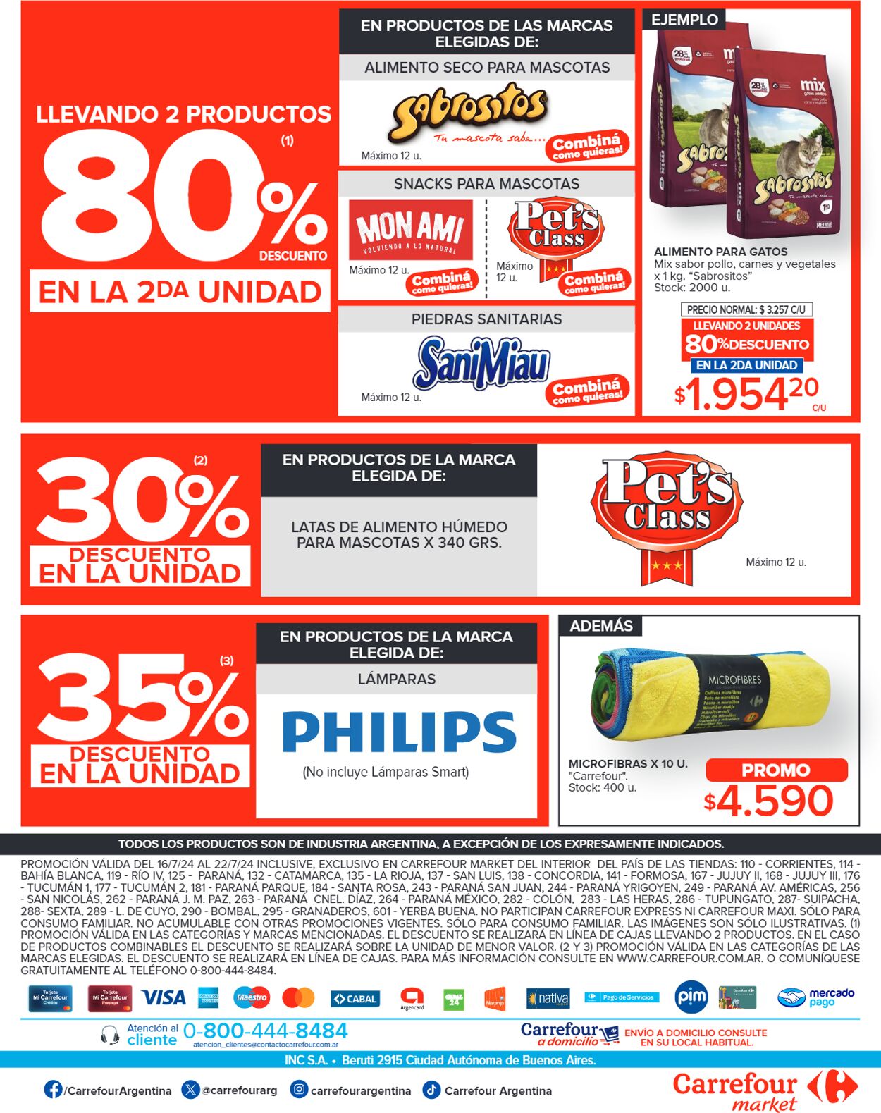 Folleto Carrefour 16.07.2024 - 22.07.2024