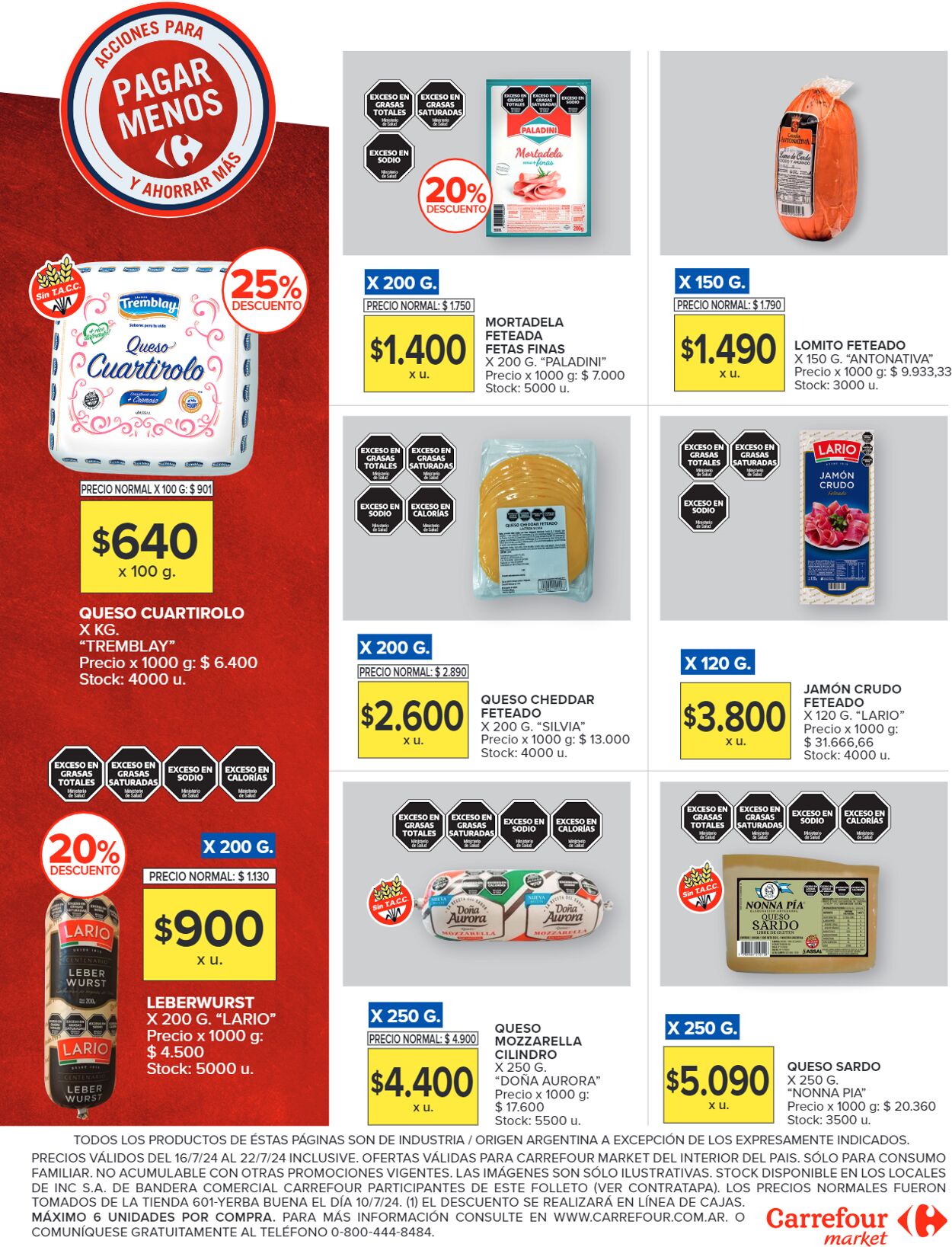 Folleto Carrefour 16.07.2024 - 22.07.2024