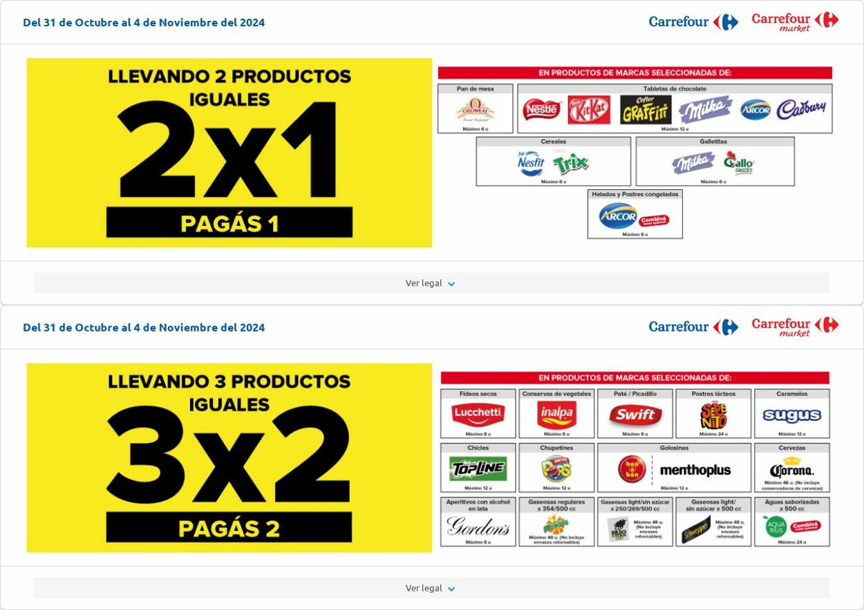 Folleto Carrefour 01.12.2024 - 04.01.2025