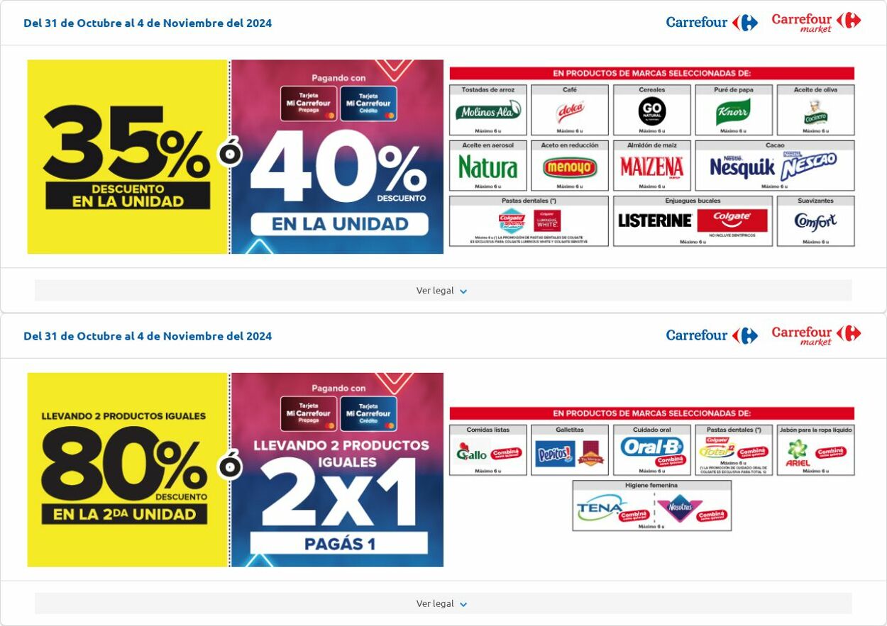 Folleto Carrefour 01.12.2024 - 04.01.2025