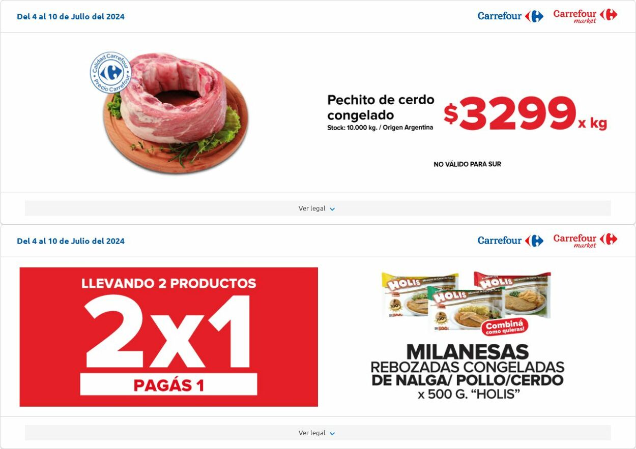 Folleto Carrefour 04.07.2024 - 10.07.2024