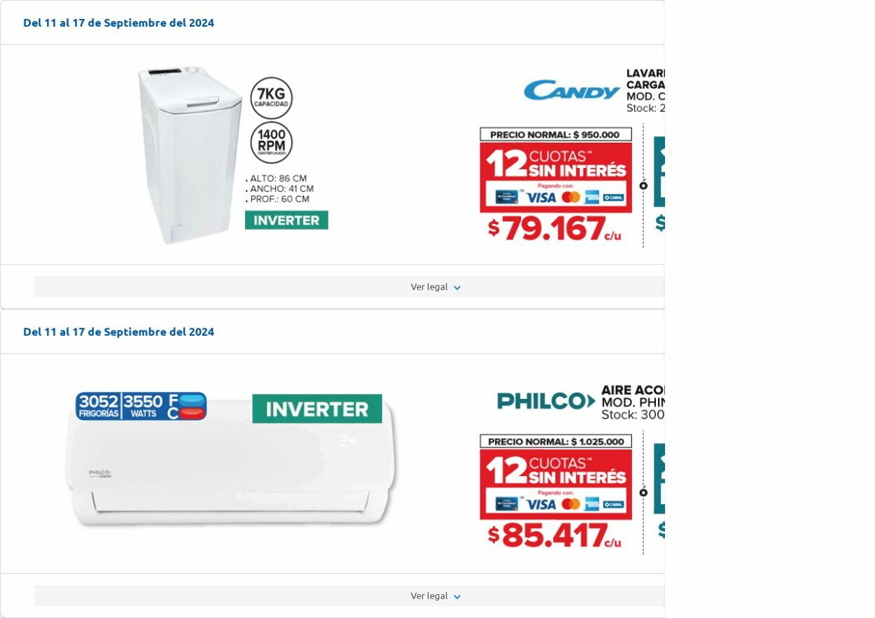 Folleto Carrefour 11.09.2024 - 17.09.2024