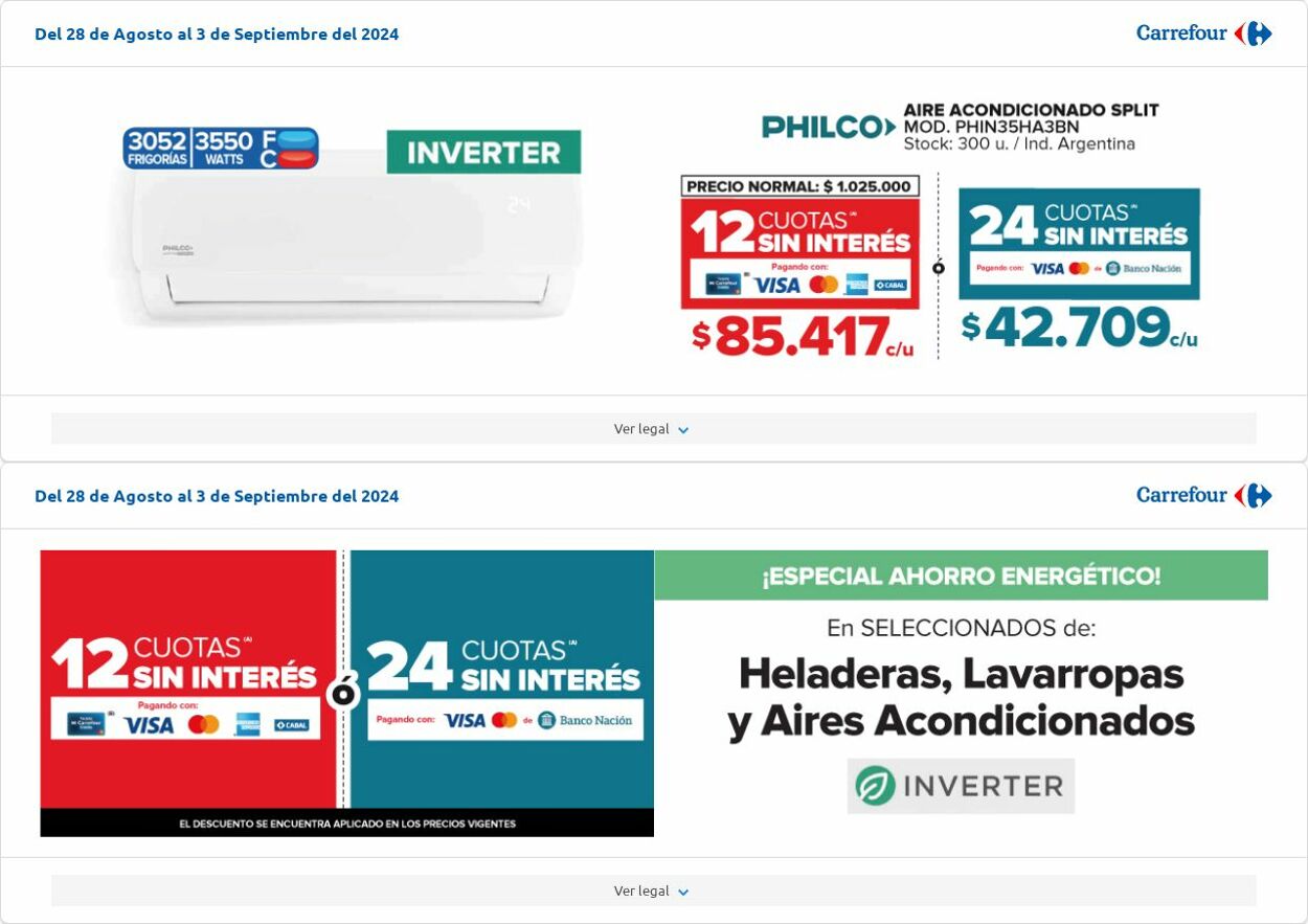 Folleto Carrefour 28.09.2024 - 03.10.2024