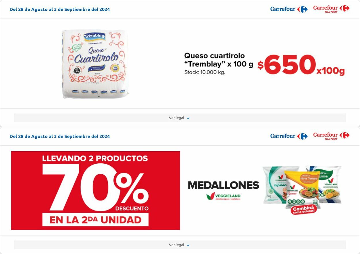 Folleto Carrefour 28.09.2024 - 03.10.2024