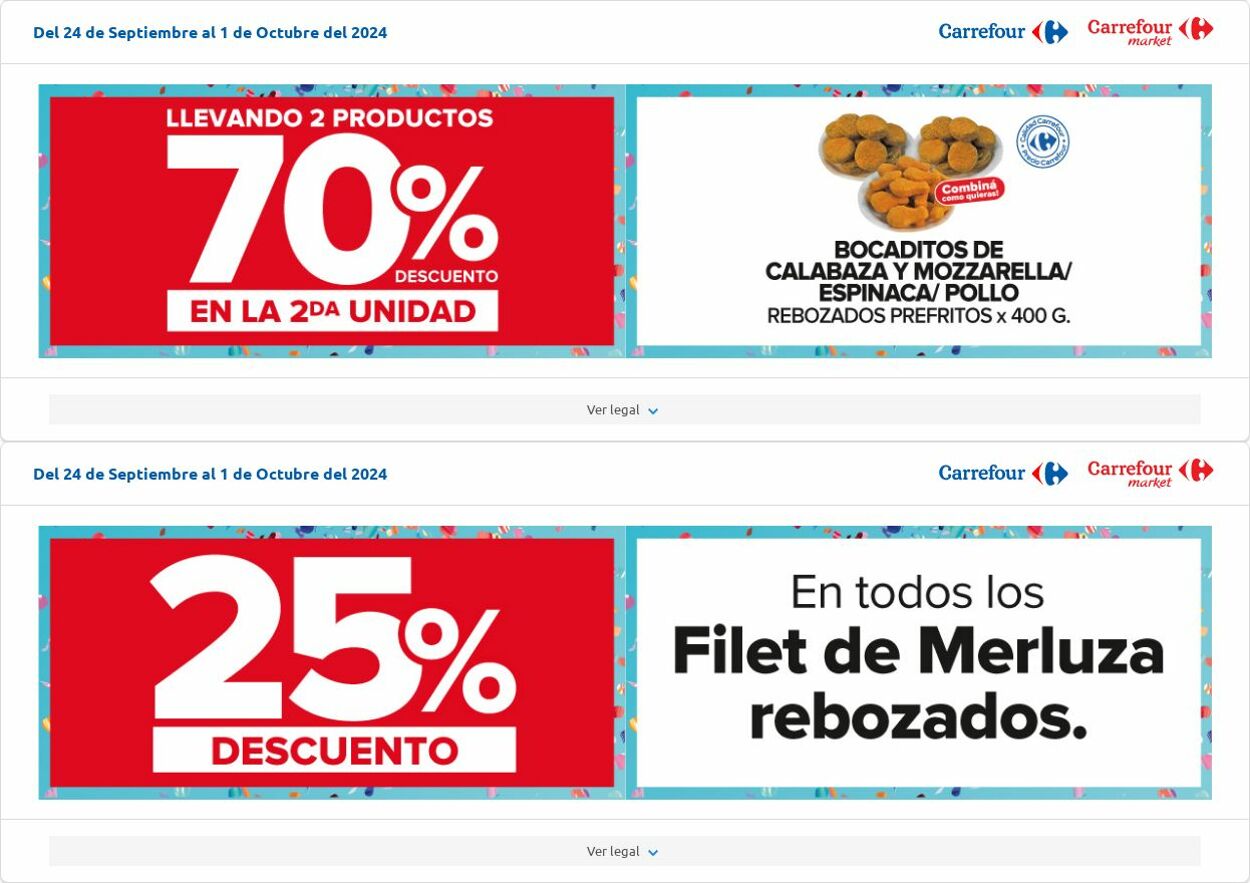 Folleto Carrefour 24.09.2024 - 01.10.2024