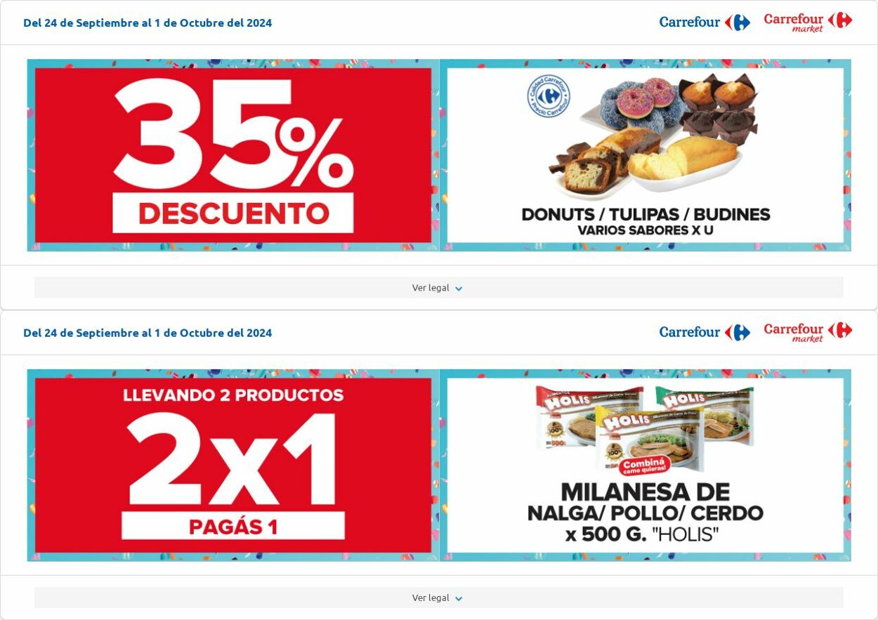 Folleto Carrefour 24.09.2024 - 01.10.2024