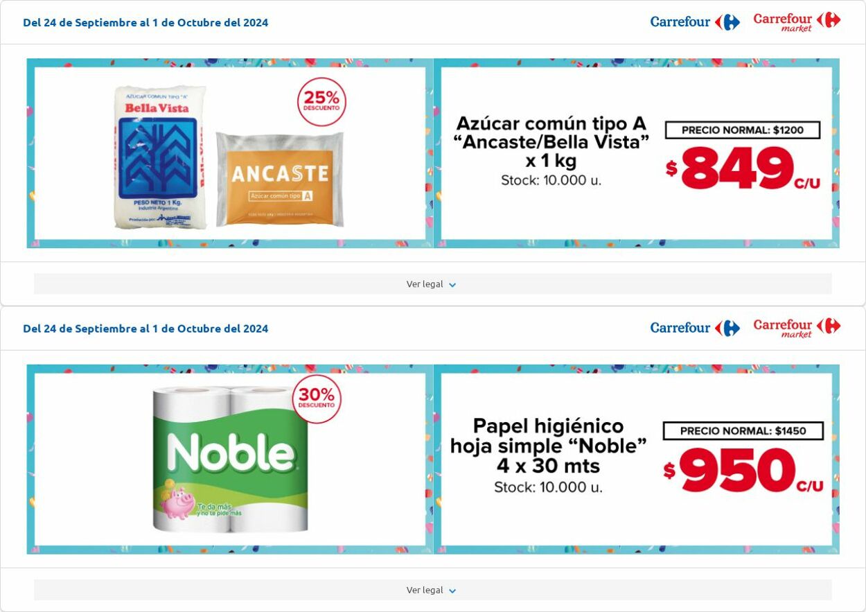 Folleto Carrefour 24.09.2024 - 01.10.2024