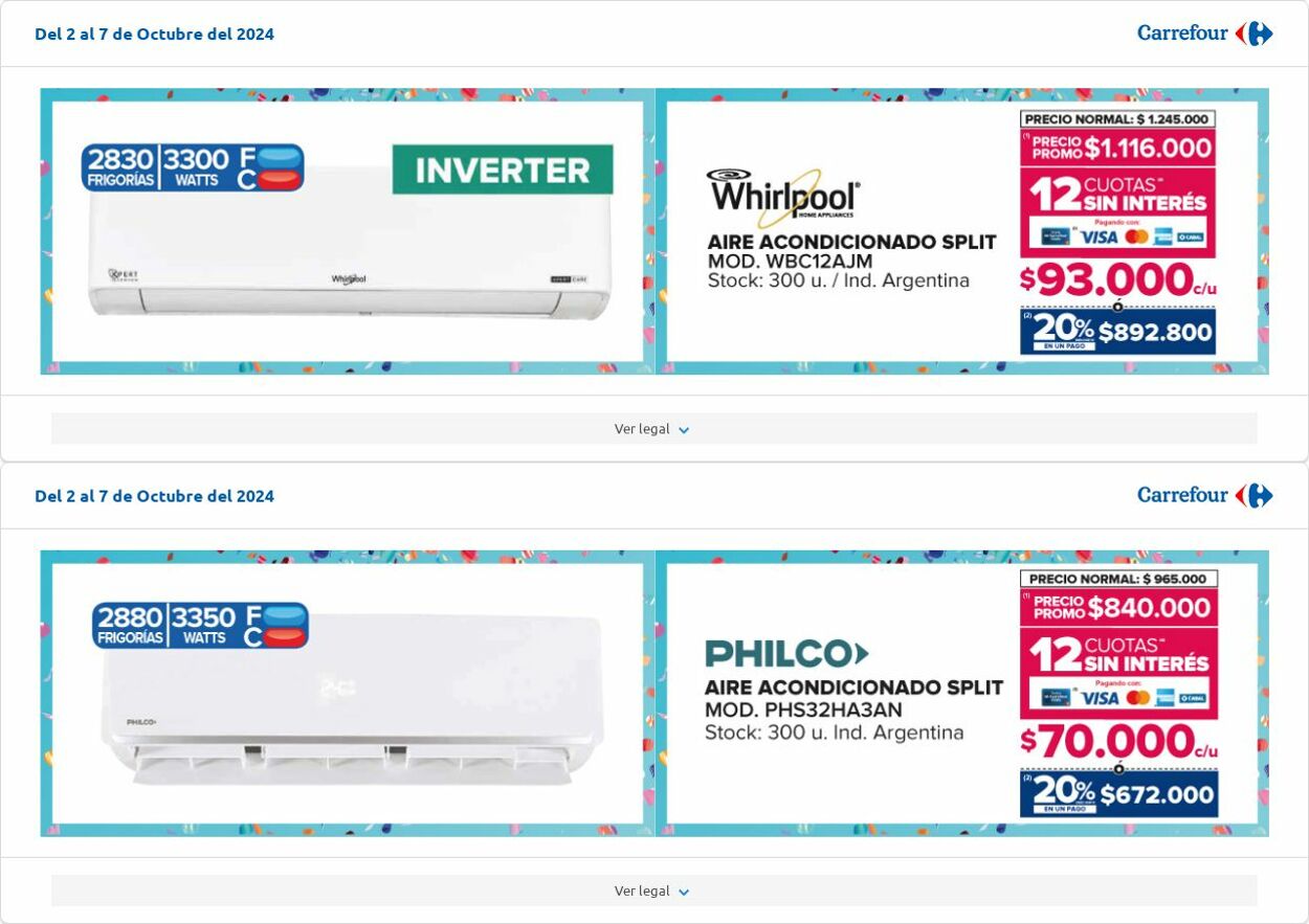 Folleto Carrefour 02.10.2024 - 07.10.2024