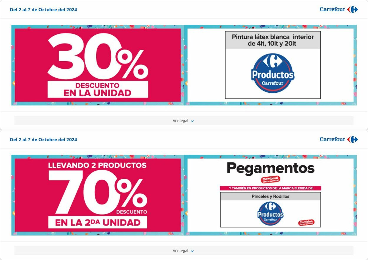 Folleto Carrefour 02.10.2024 - 07.10.2024