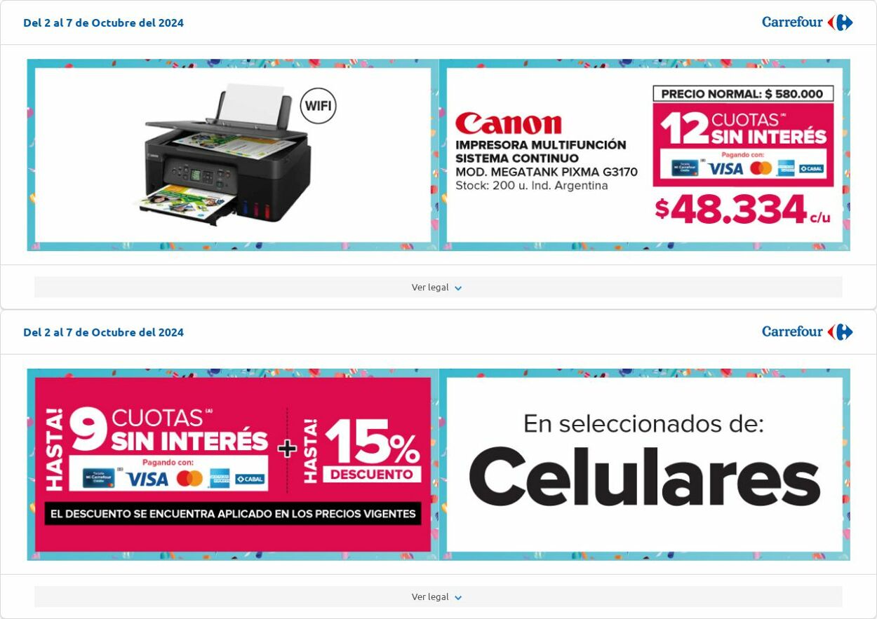 Folleto Carrefour 02.10.2024 - 07.10.2024