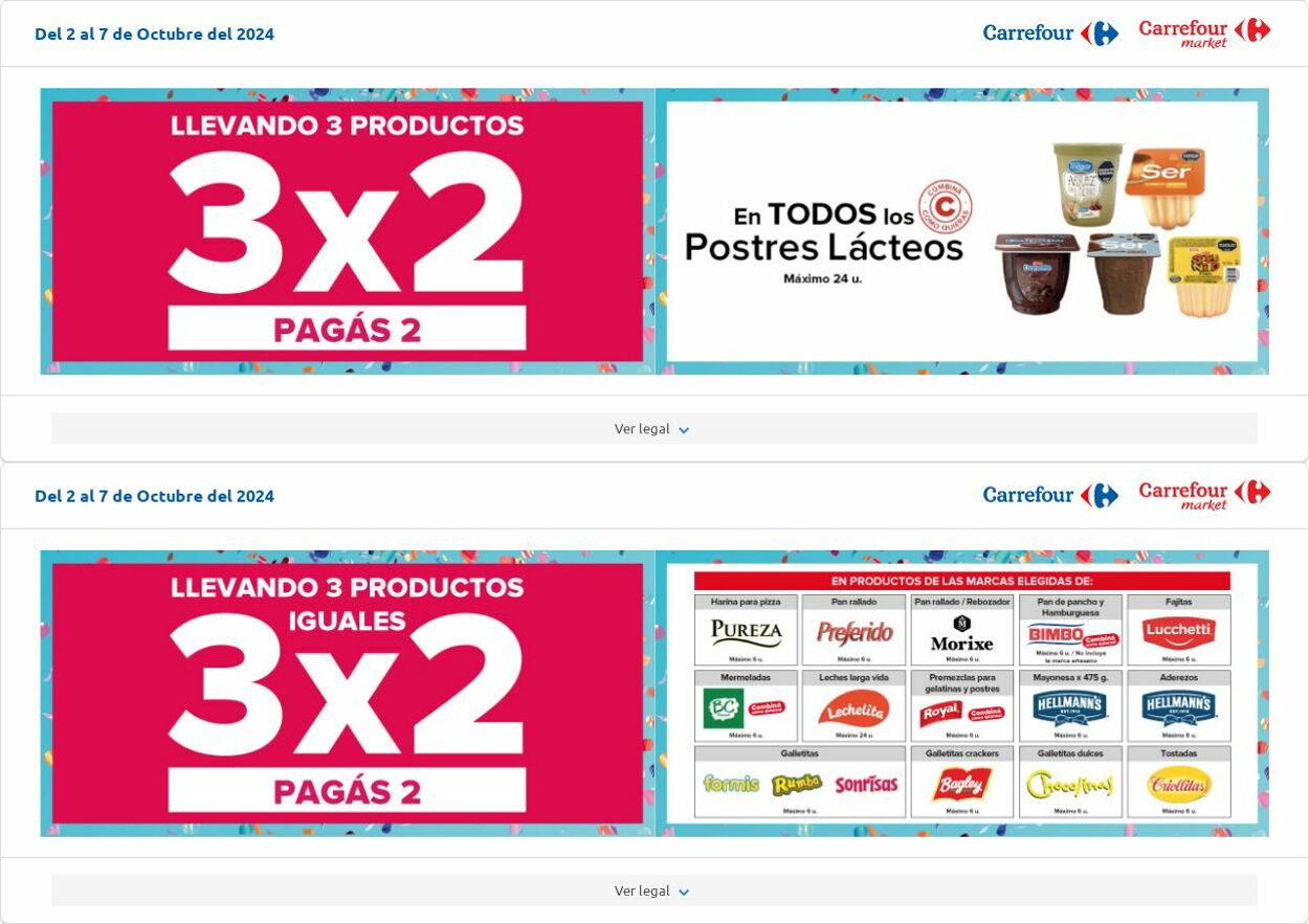 Folleto Carrefour 02.10.2024 - 07.10.2024