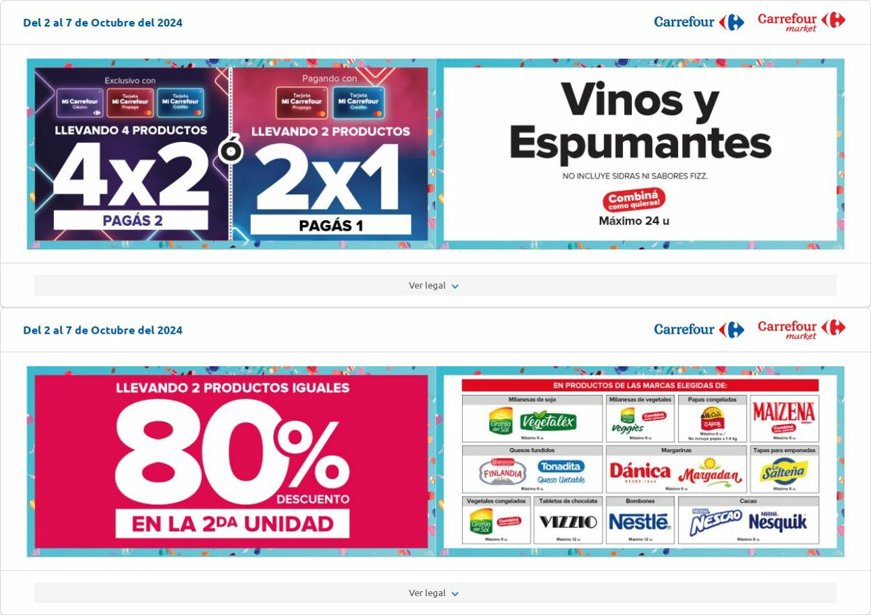 Folleto Carrefour 02.10.2024 - 07.10.2024