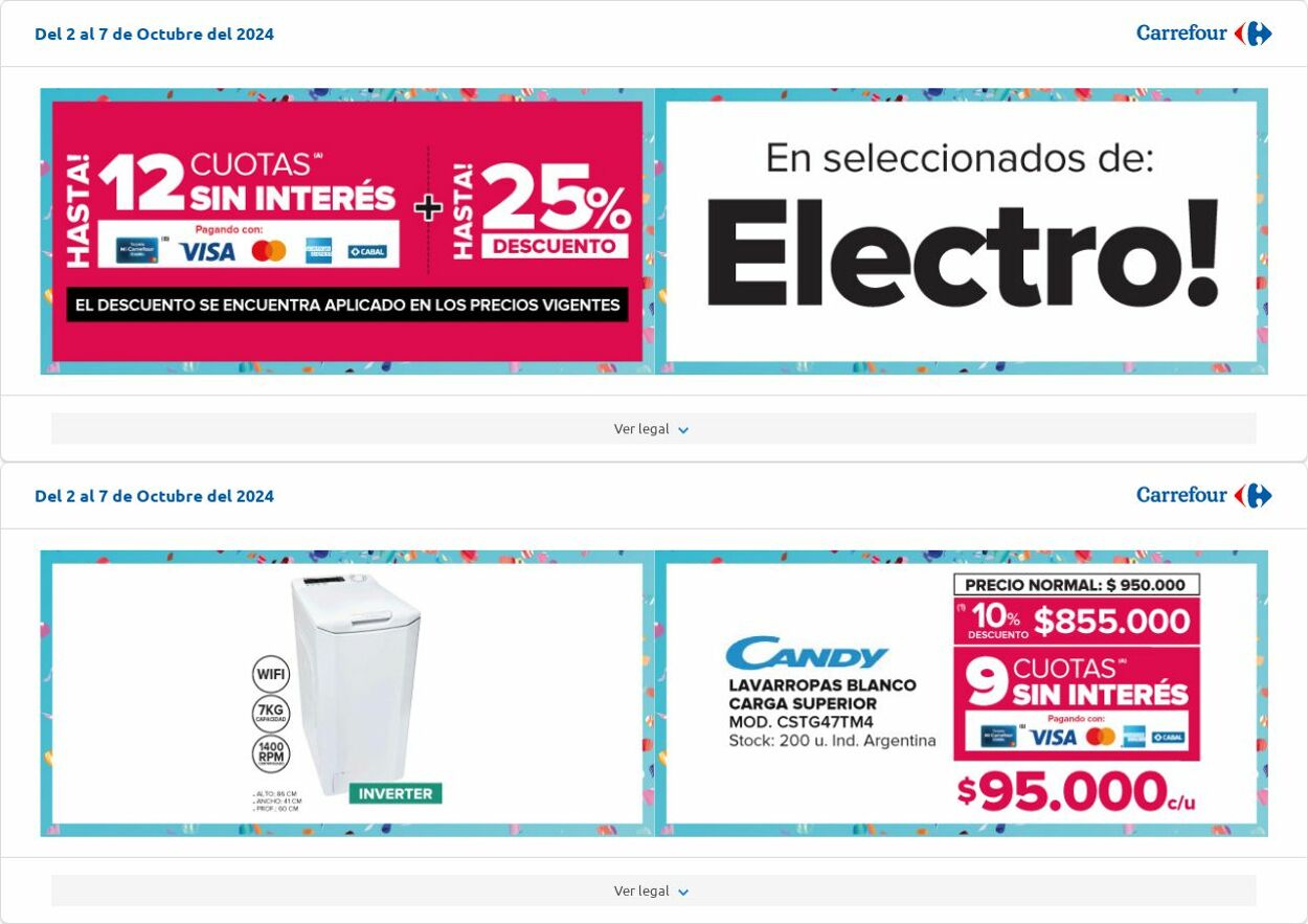 Folleto Carrefour 02.10.2024 - 07.10.2024