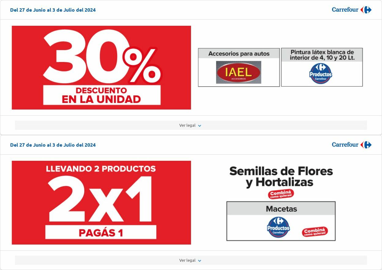 Folleto Carrefour 27.07.2024 - 03.08.2024