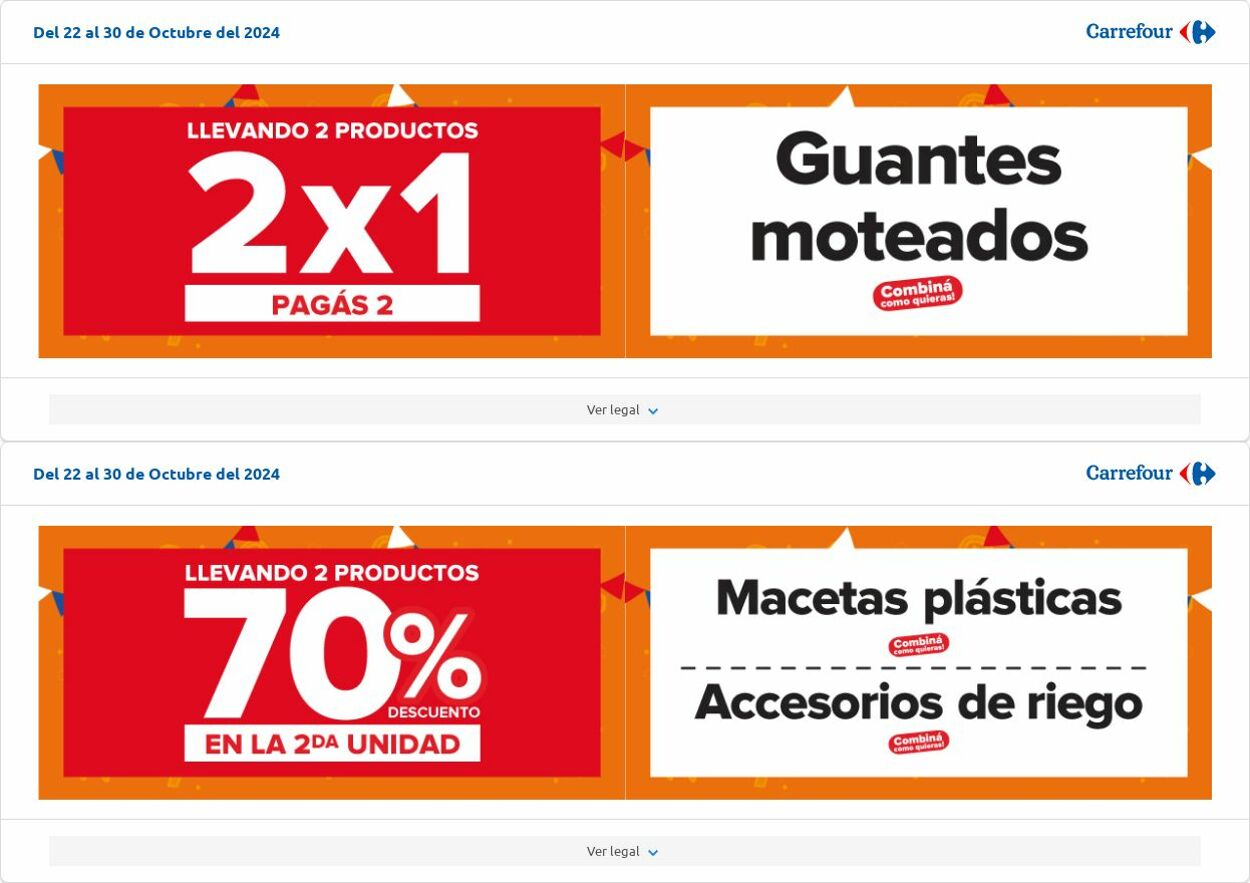 Folleto Carrefour 22.10.2024 - 30.10.2024