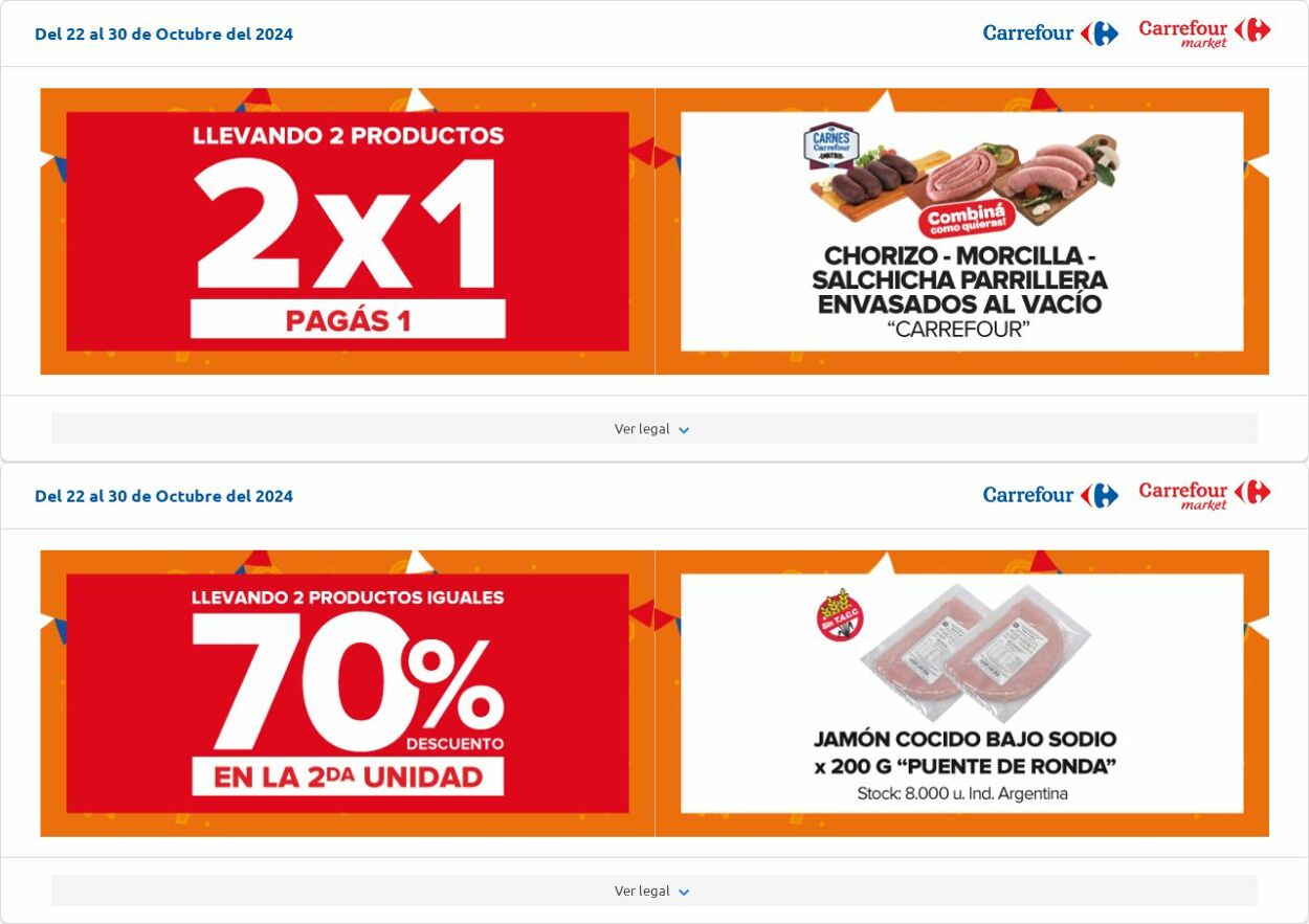 Folleto Carrefour 22.10.2024 - 30.10.2024