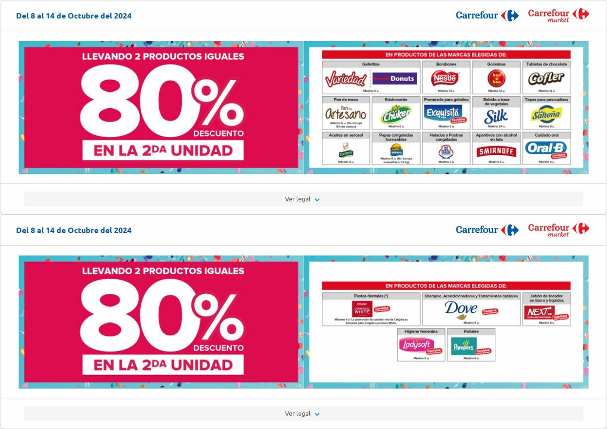 Folleto Carrefour 08.10.2024 - 14.10.2024