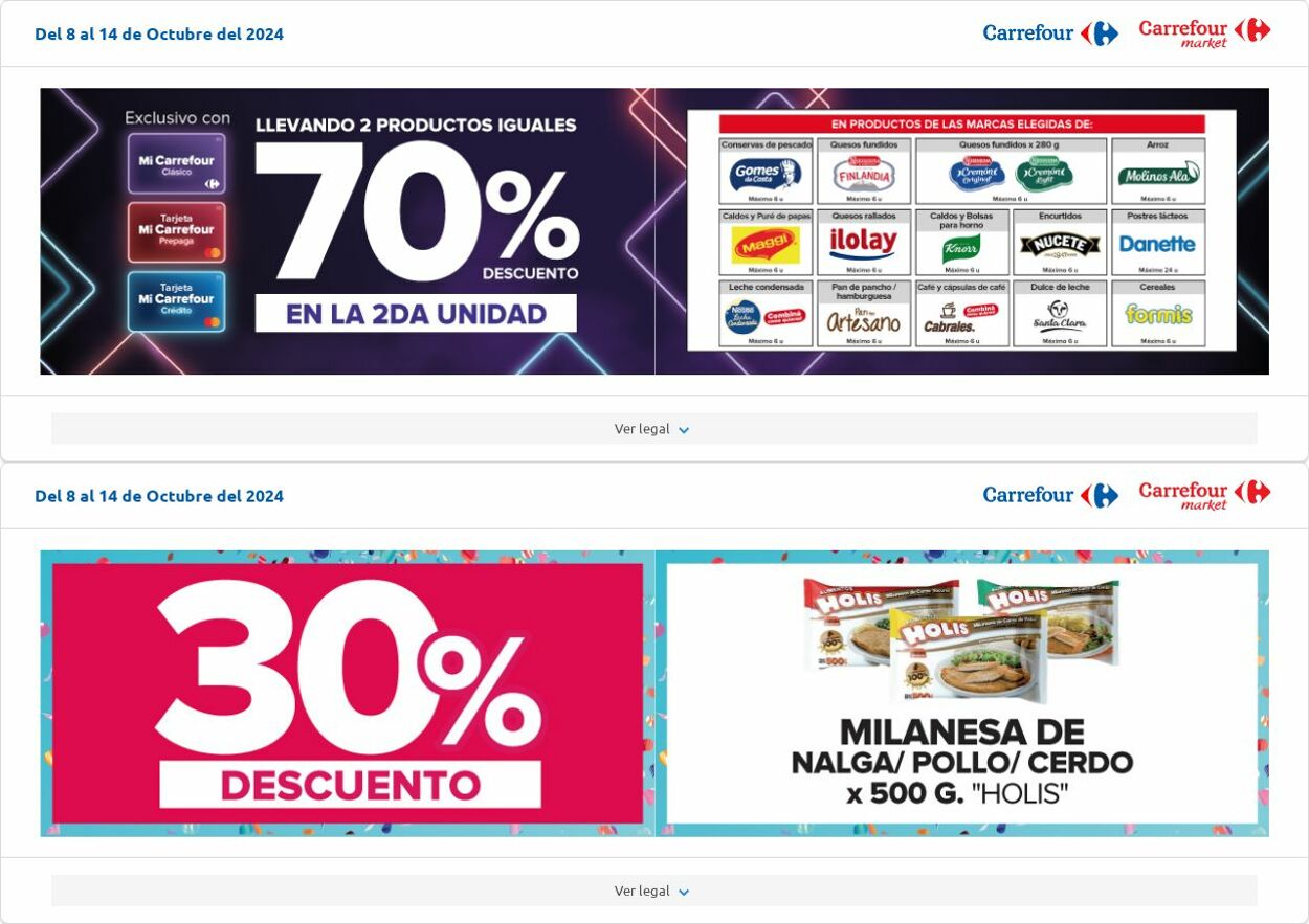 Folleto Carrefour 08.10.2024 - 14.10.2024