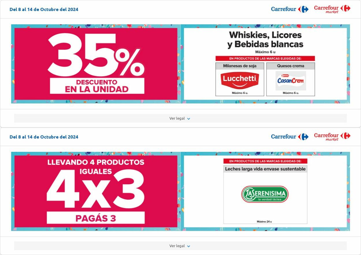 Folleto Carrefour 08.10.2024 - 14.10.2024