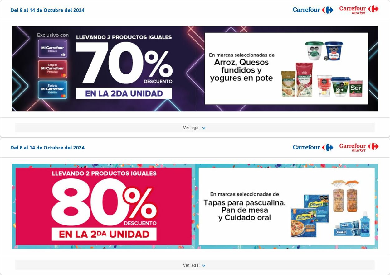 Folleto Carrefour 08.10.2024 - 14.10.2024