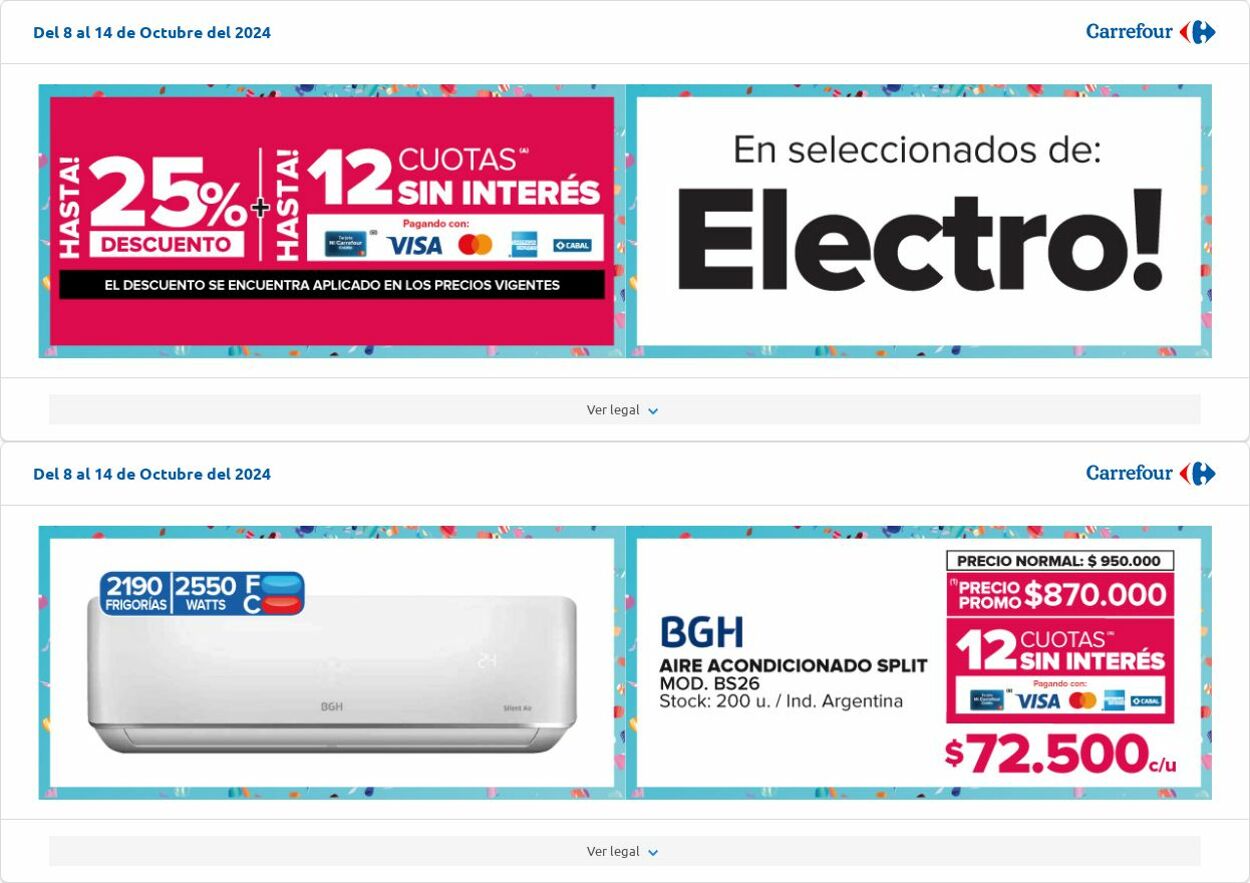 Folleto Carrefour 08.10.2024 - 14.10.2024