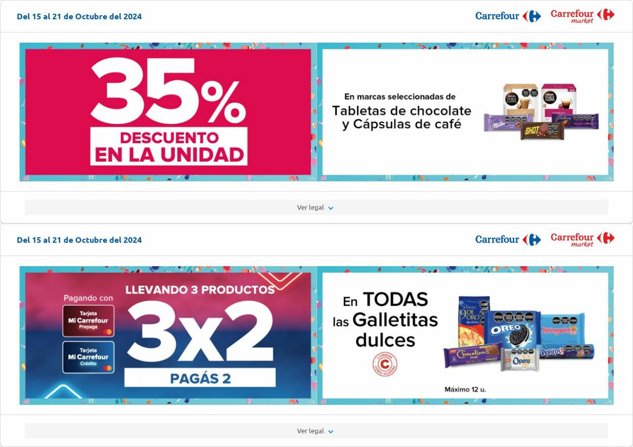 Folleto Carrefour 15.10.2024 - 21.10.2024