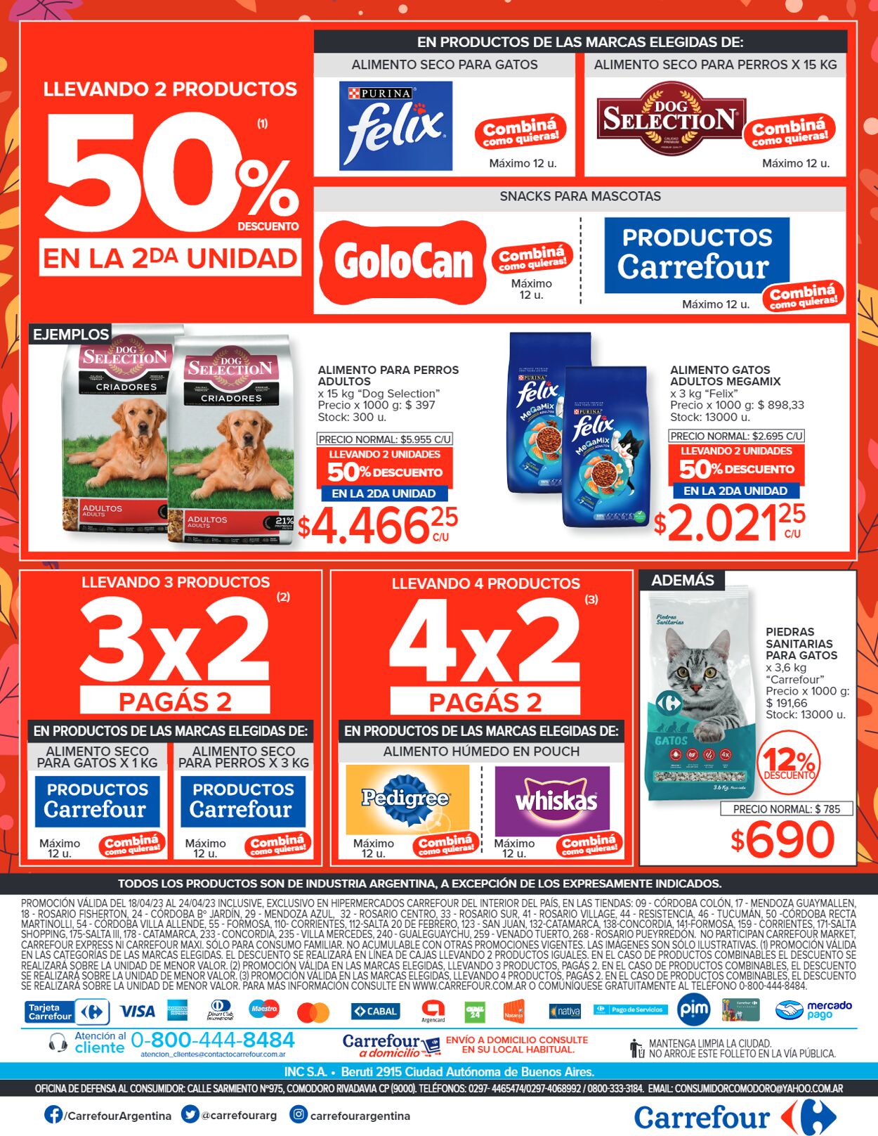 Folleto Carrefour 18.04.2023 - 24.04.2023