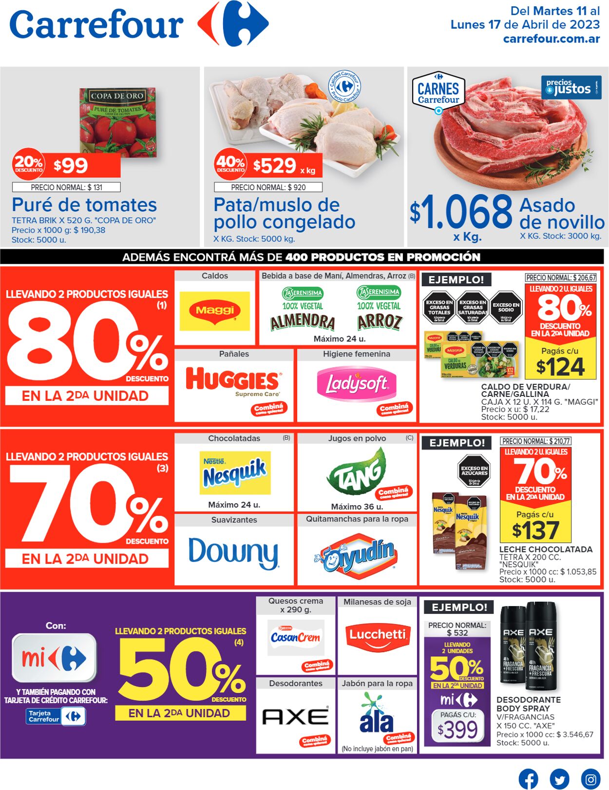Folleto Carrefour 11.04.2023 - 17.04.2023
