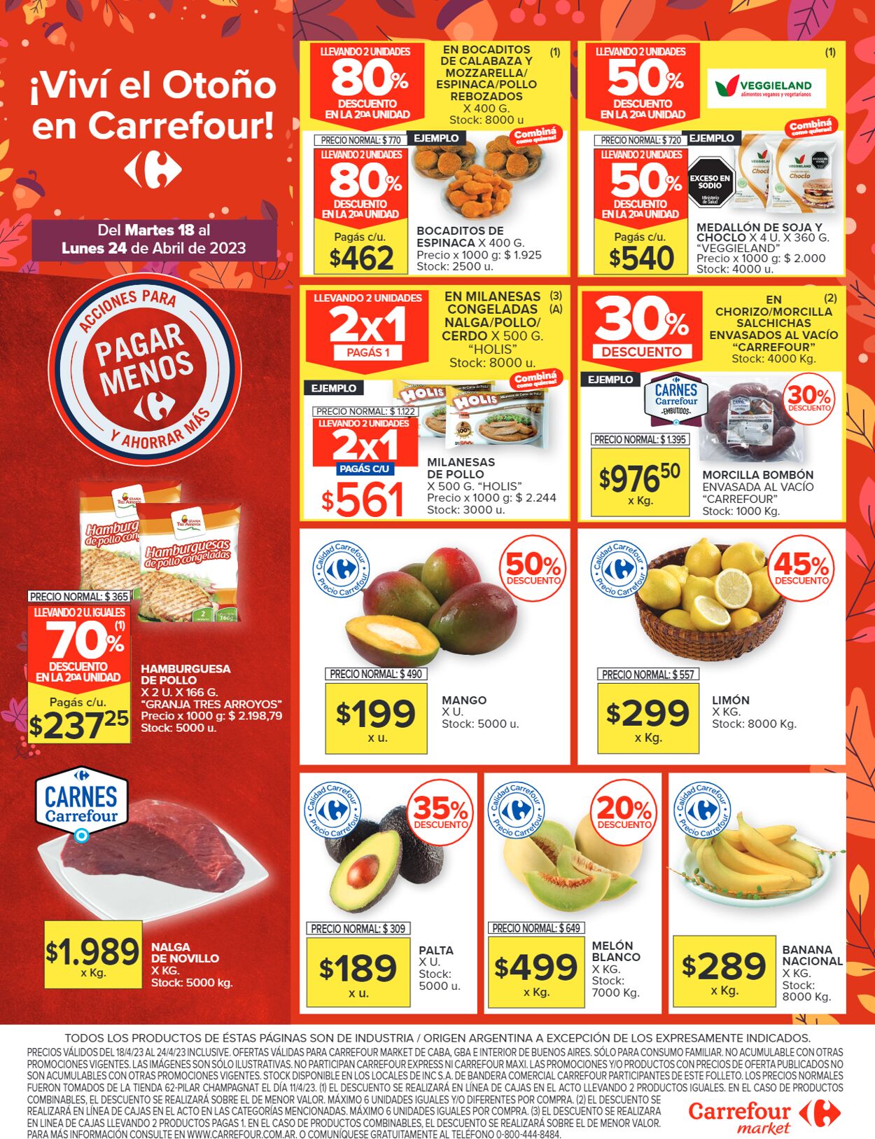 Folleto Carrefour 18.04.2023 - 24.04.2023