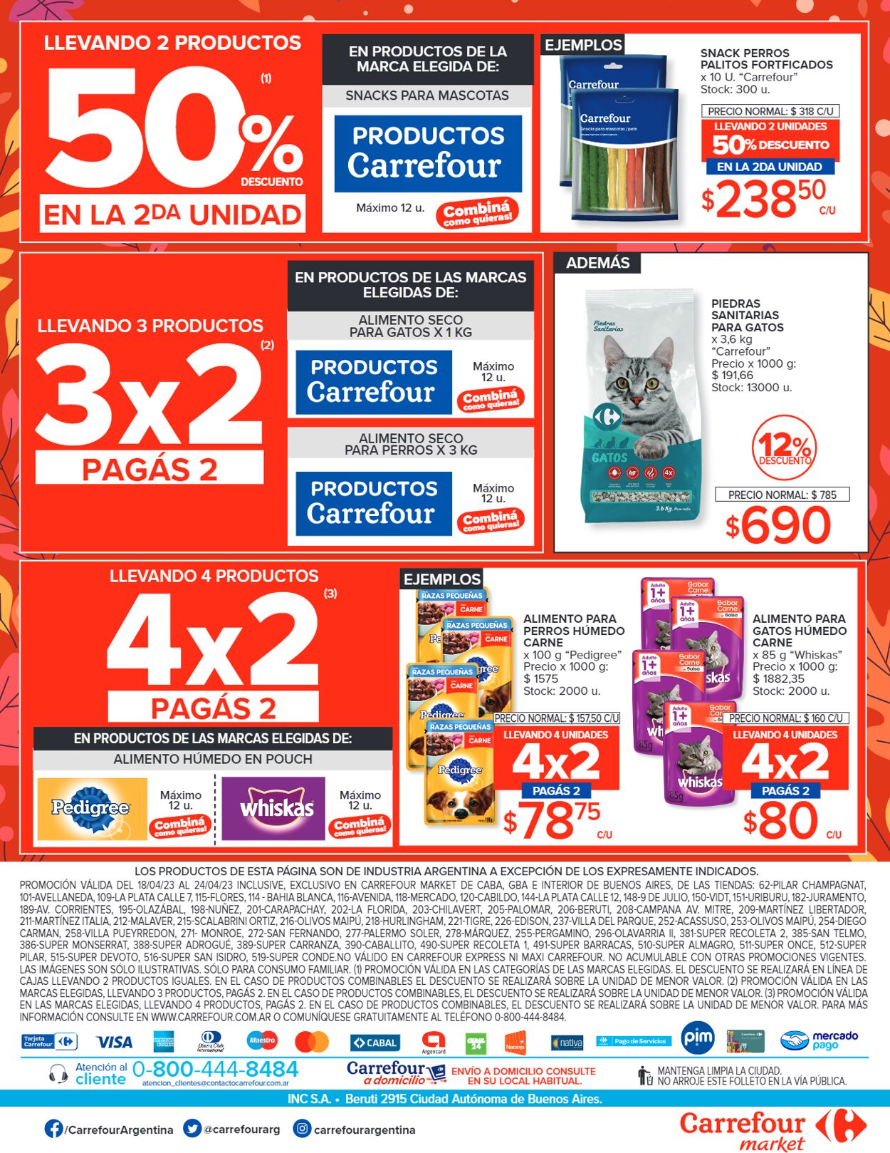 Folleto Carrefour 18.04.2023 - 24.04.2023