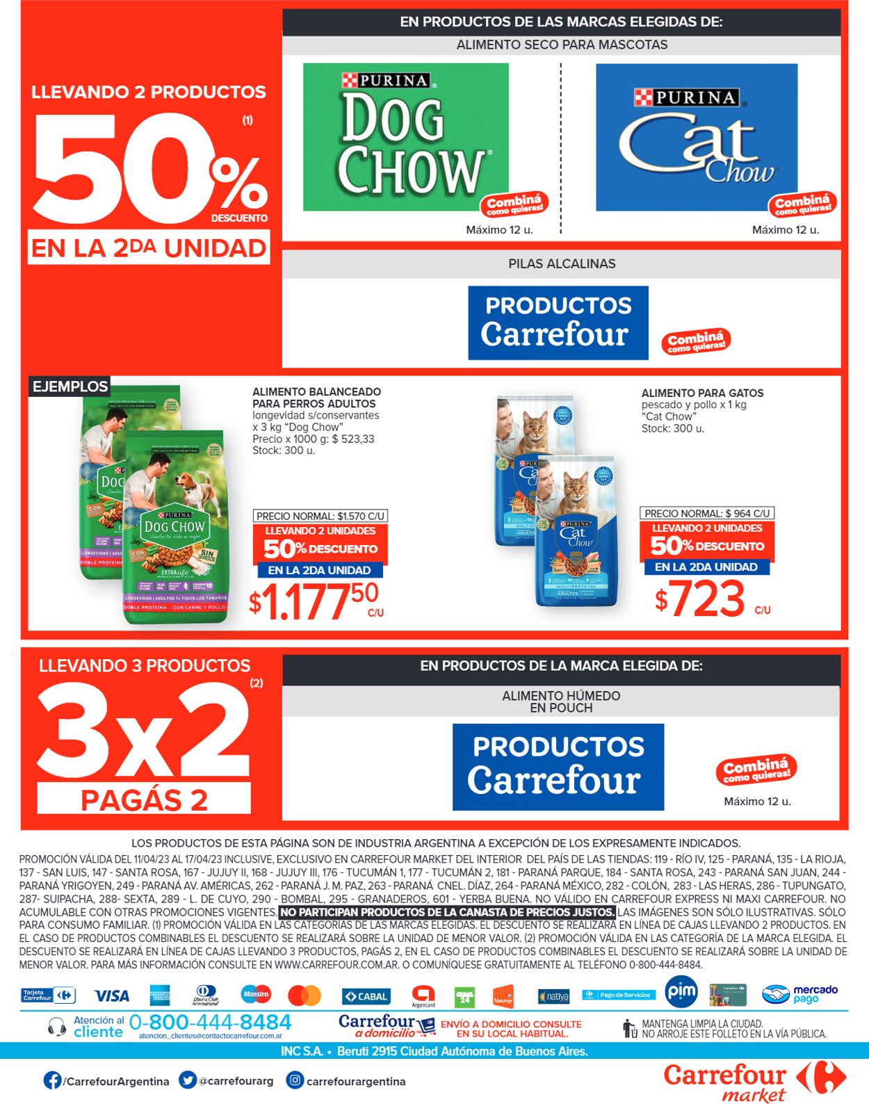 Folleto Carrefour 11.04.2023 - 17.04.2023