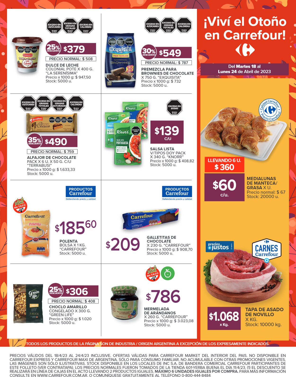 Folleto Carrefour 18.04.2023 - 24.04.2023