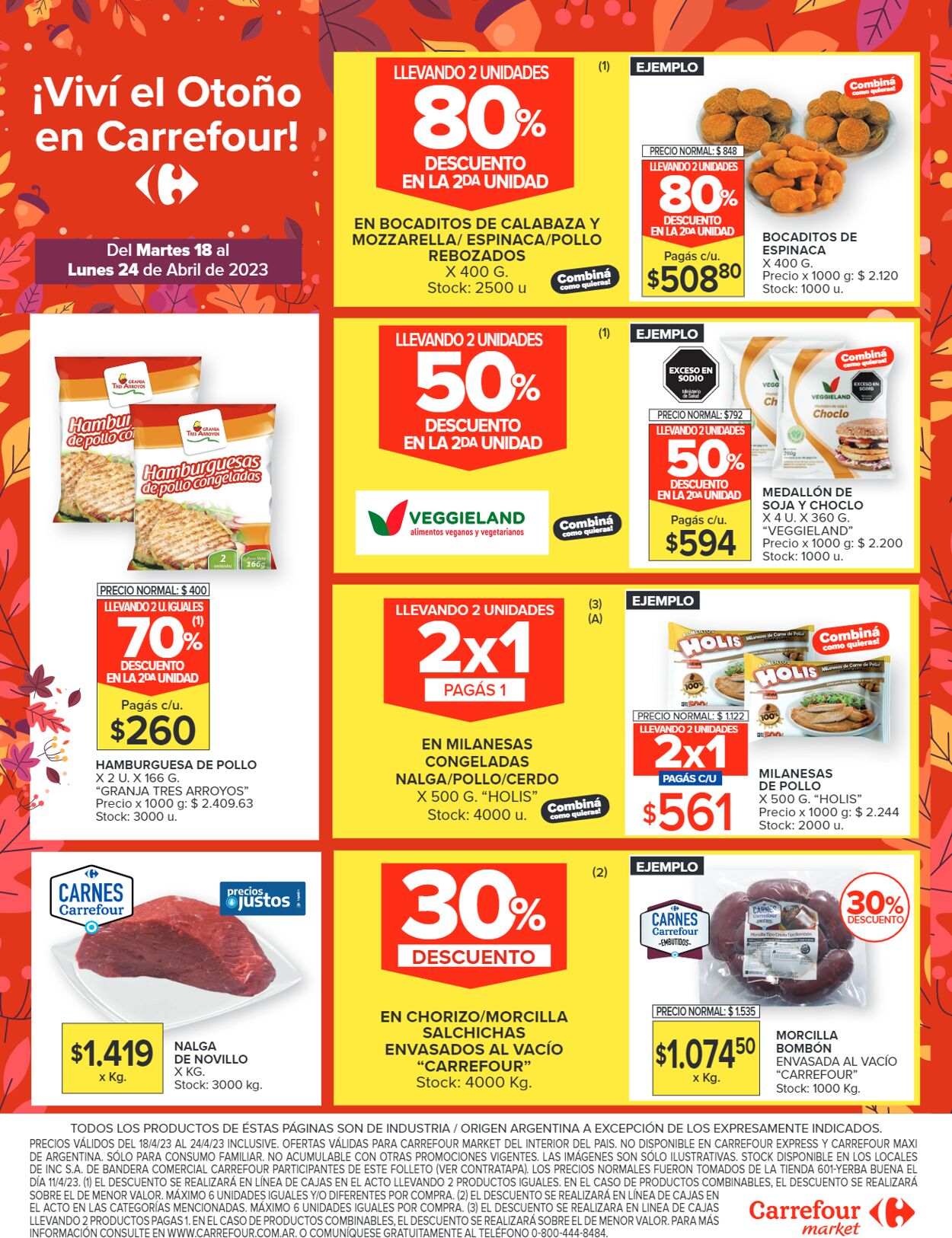 Folleto Carrefour 18.04.2023 - 24.04.2023