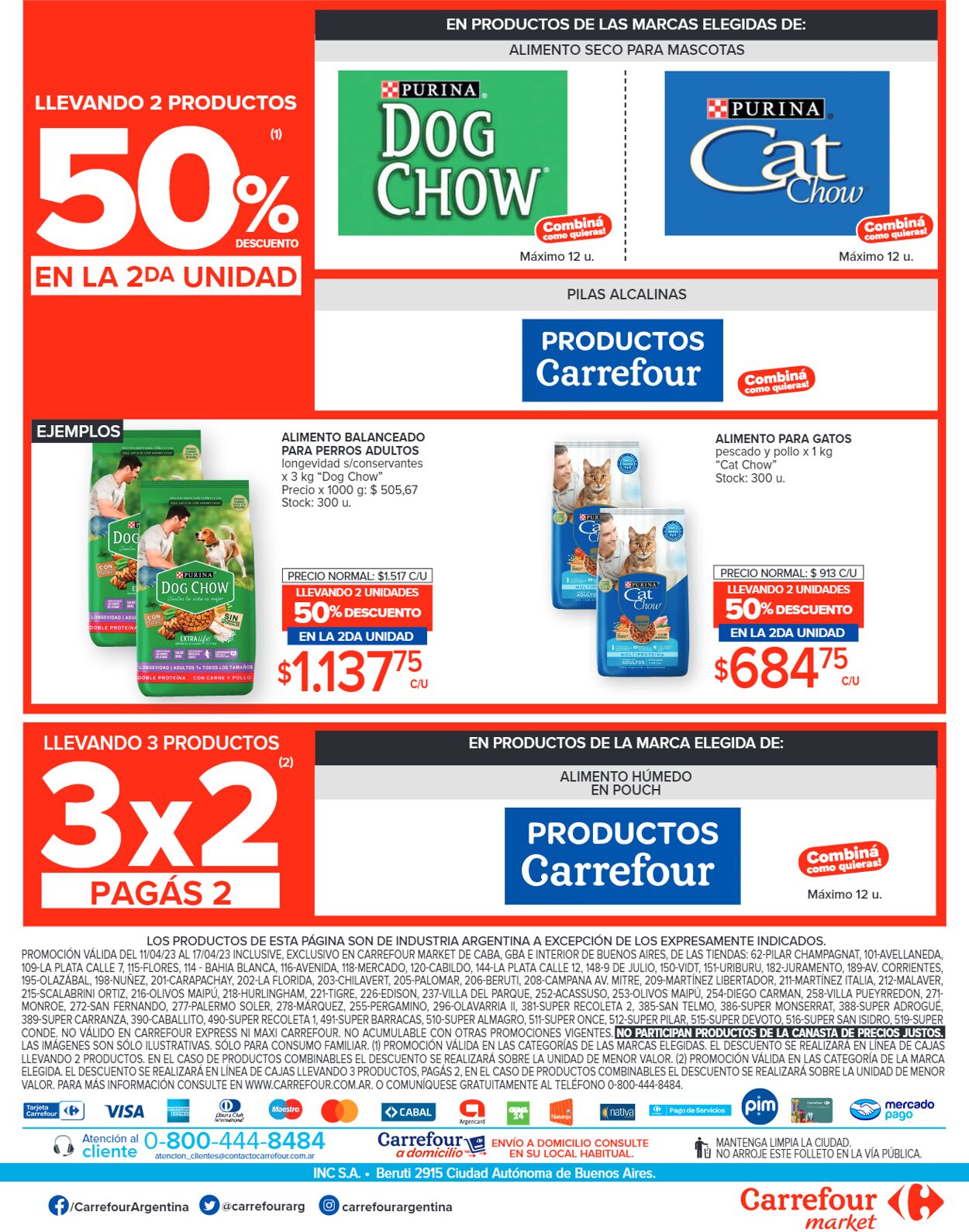 Folleto Carrefour 11.04.2023 - 17.04.2023