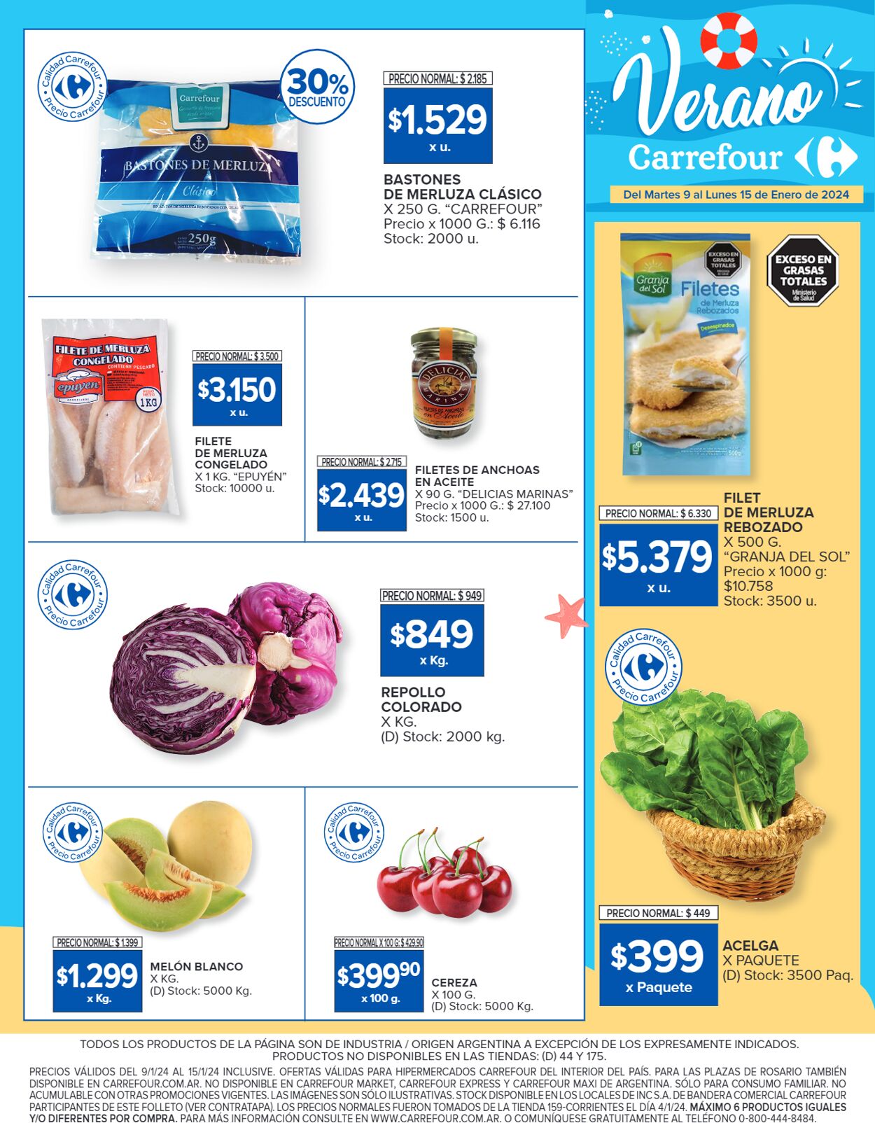 Folleto Carrefour 09.01.2024 - 15.01.2024