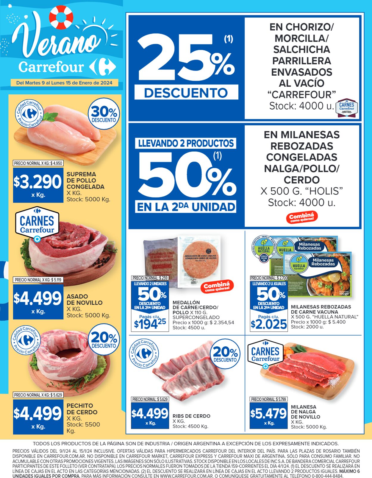 Folleto Carrefour 09.01.2024 - 15.01.2024