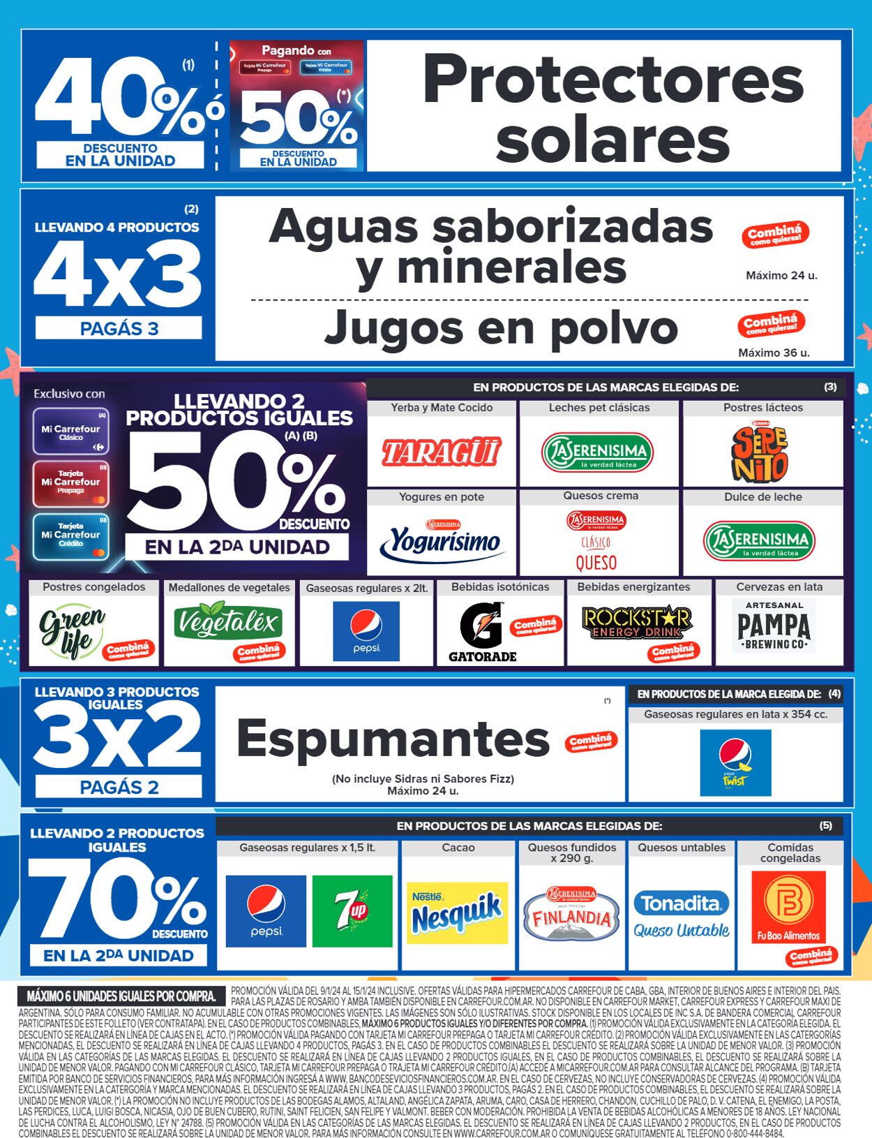 Folleto Carrefour 09.01.2024 - 15.01.2024