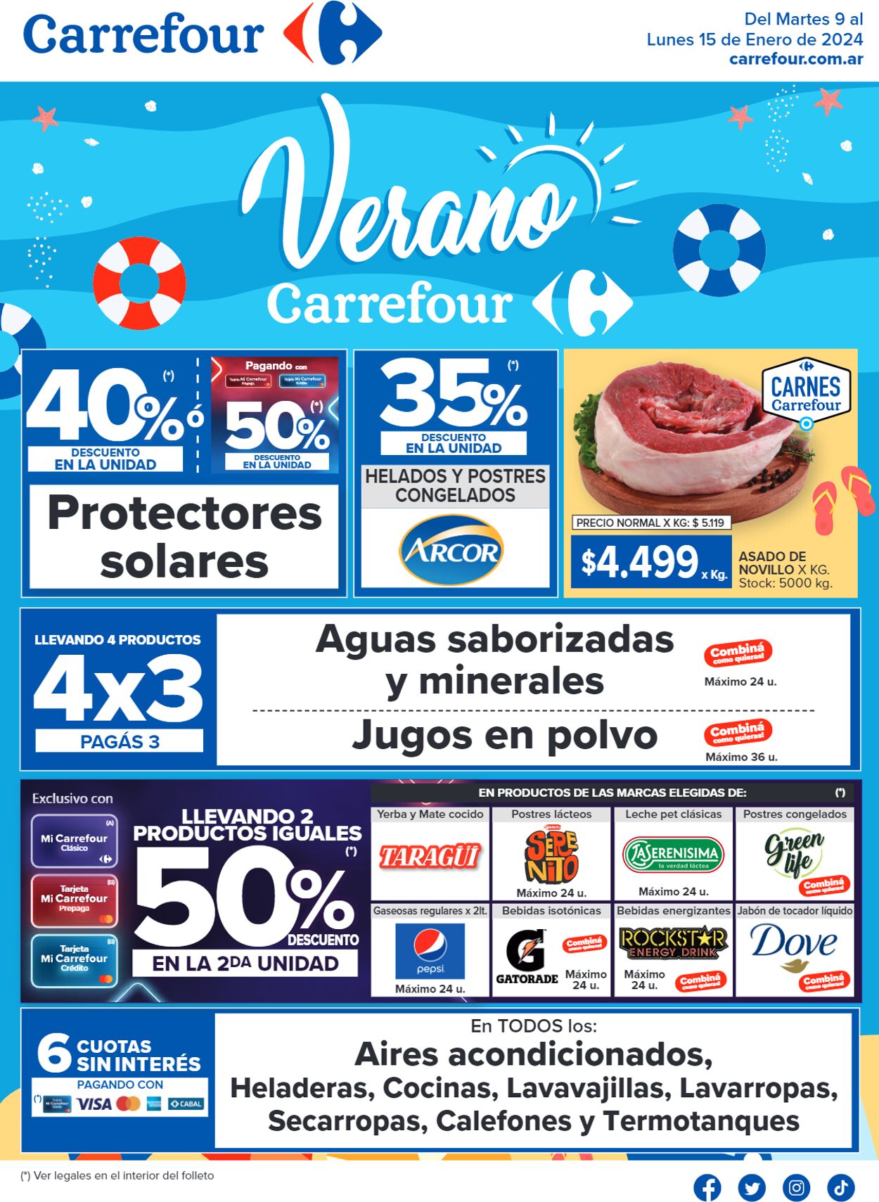 Folleto Carrefour 09.01.2024 - 15.01.2024