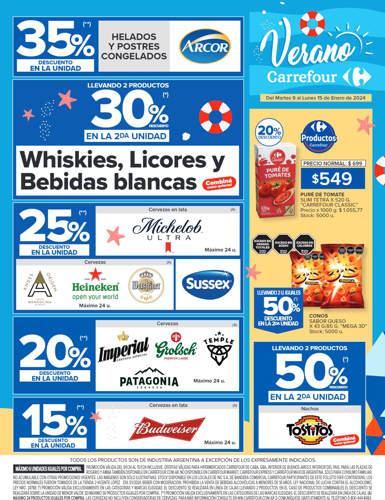Folleto Carrefour 09.01.2024 - 15.01.2024